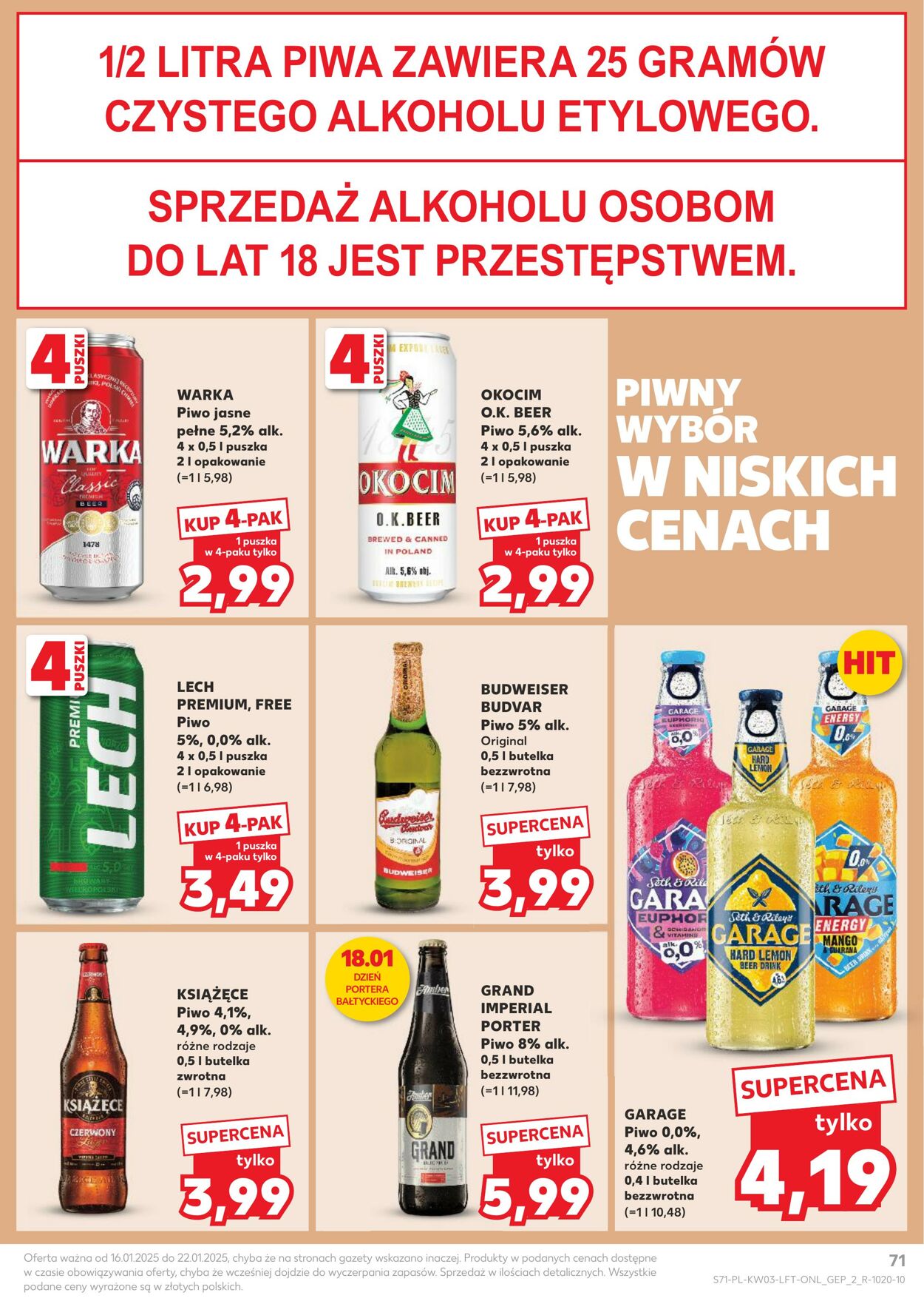 Gazetka Kaufland 16.01.2025 - 22.01.2025