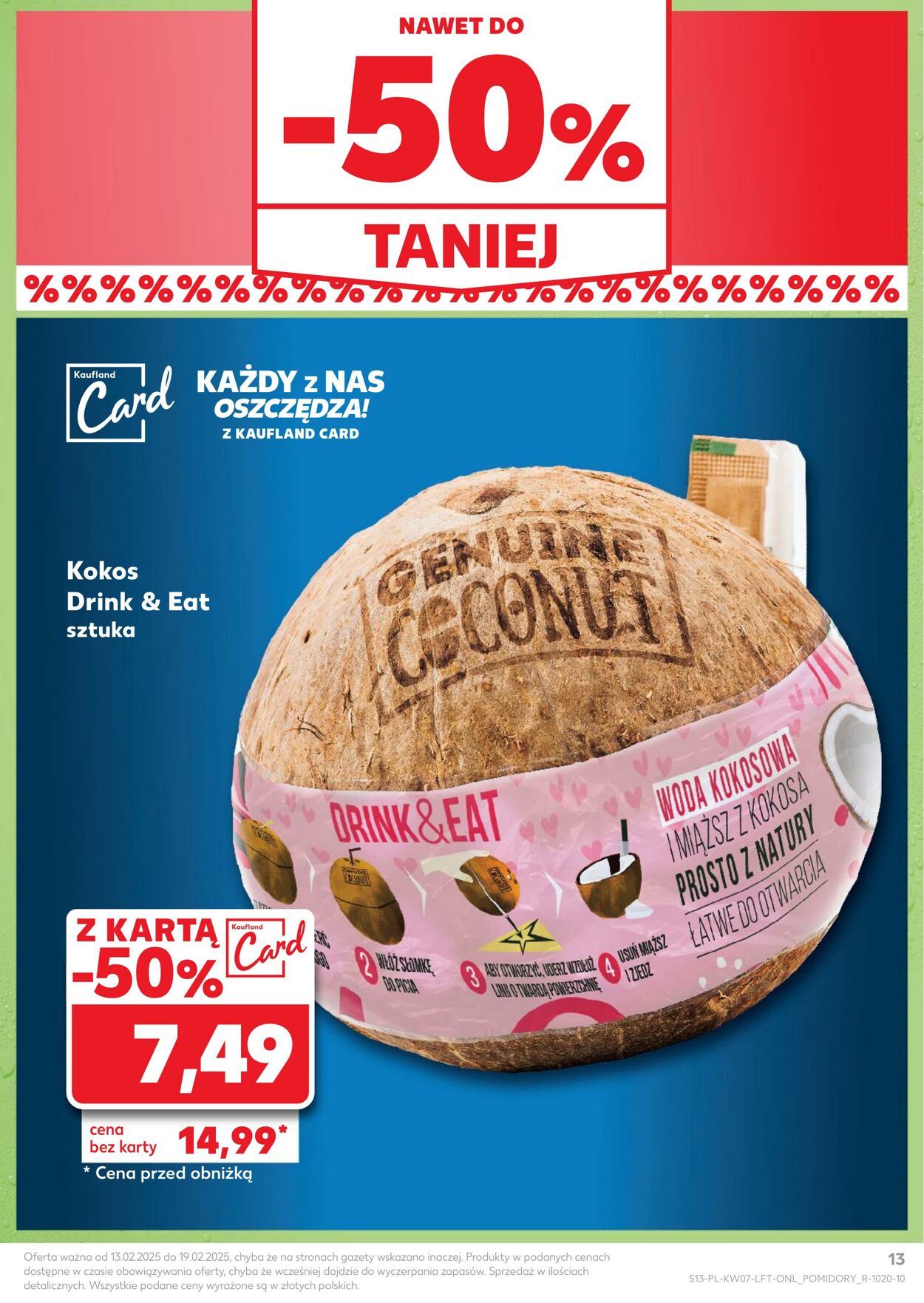 Gazetka Kaufland 13.02.2025 - 19.02.2025