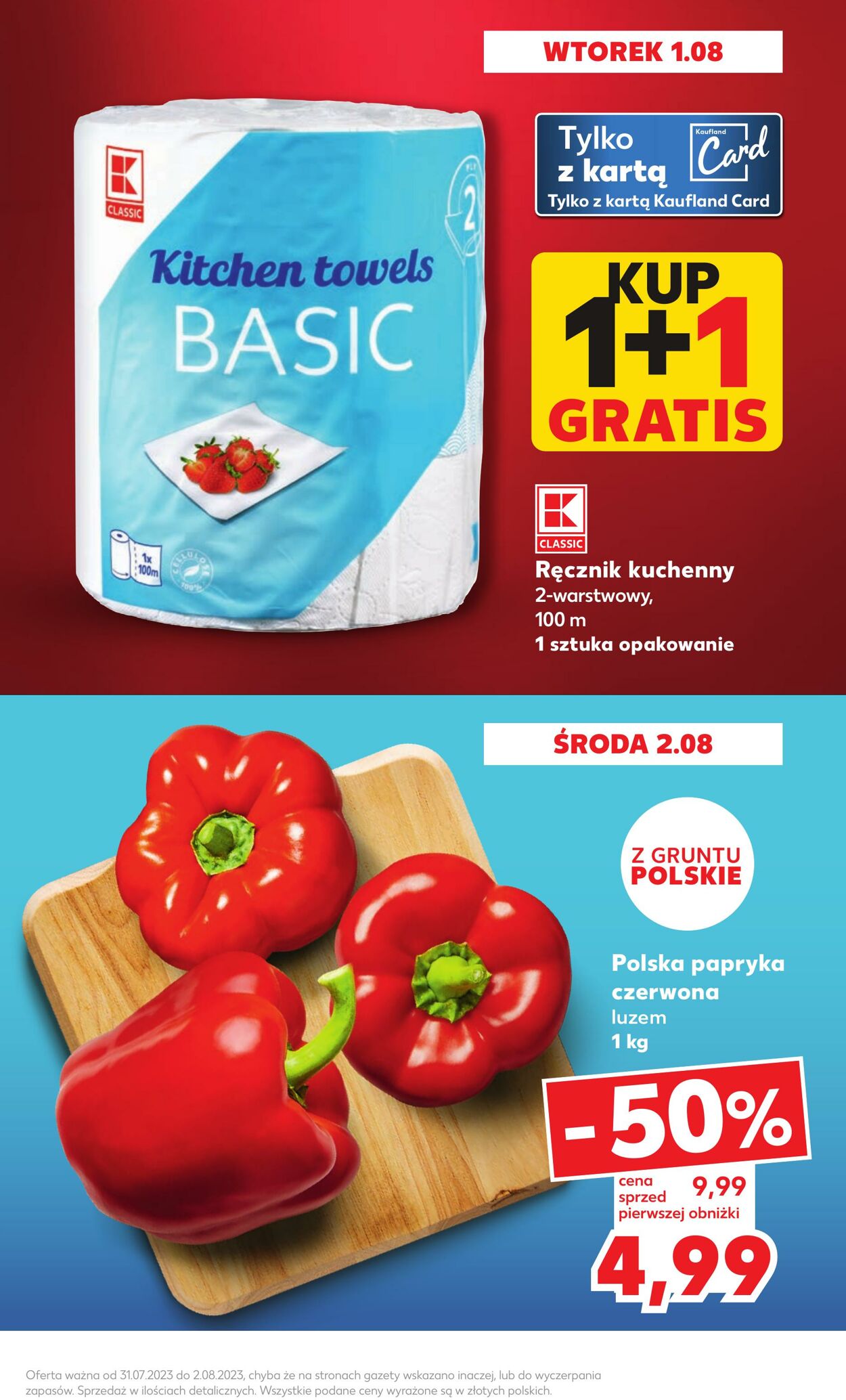 Gazetka Kaufland 31.07.2023 - 02.08.2023