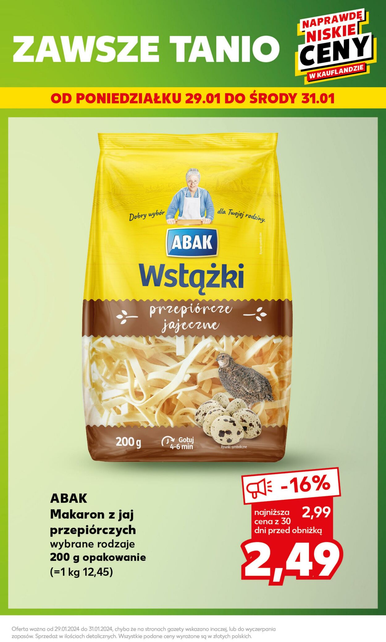 Gazetka Kaufland 29.01.2024 - 31.01.2024