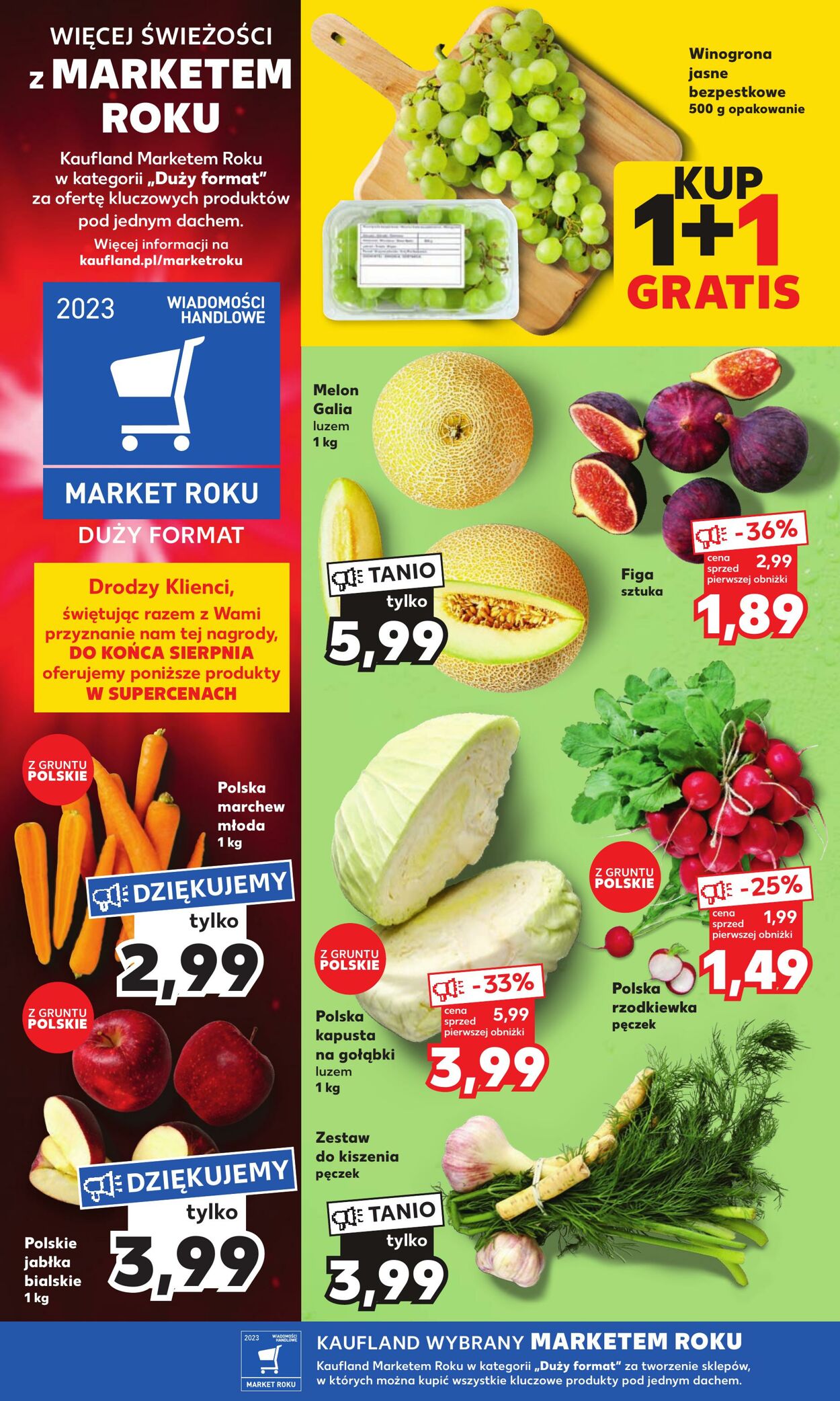 Gazetka Kaufland 21.08.2023 - 23.08.2023