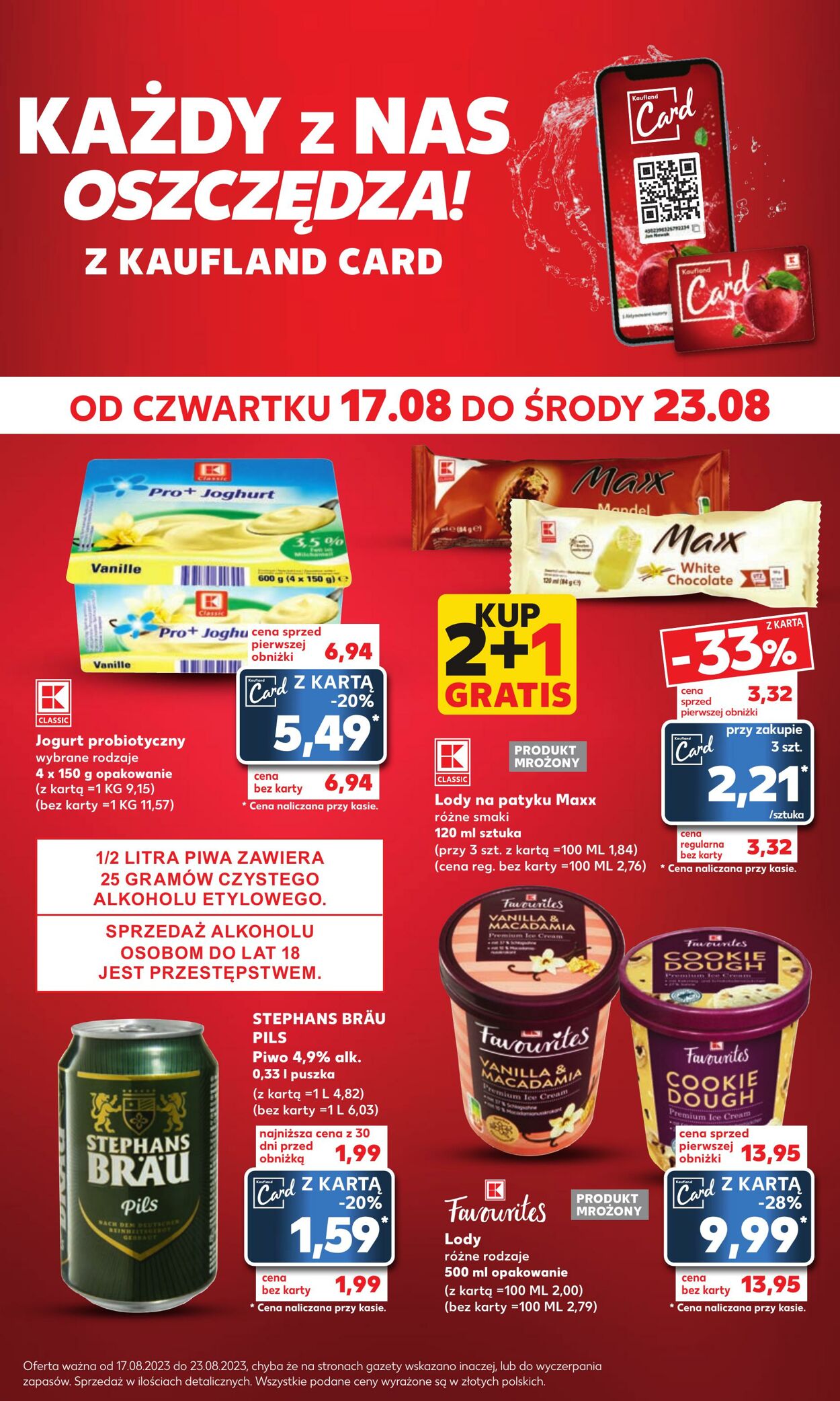 Gazetka Kaufland 21.08.2023 - 23.08.2023