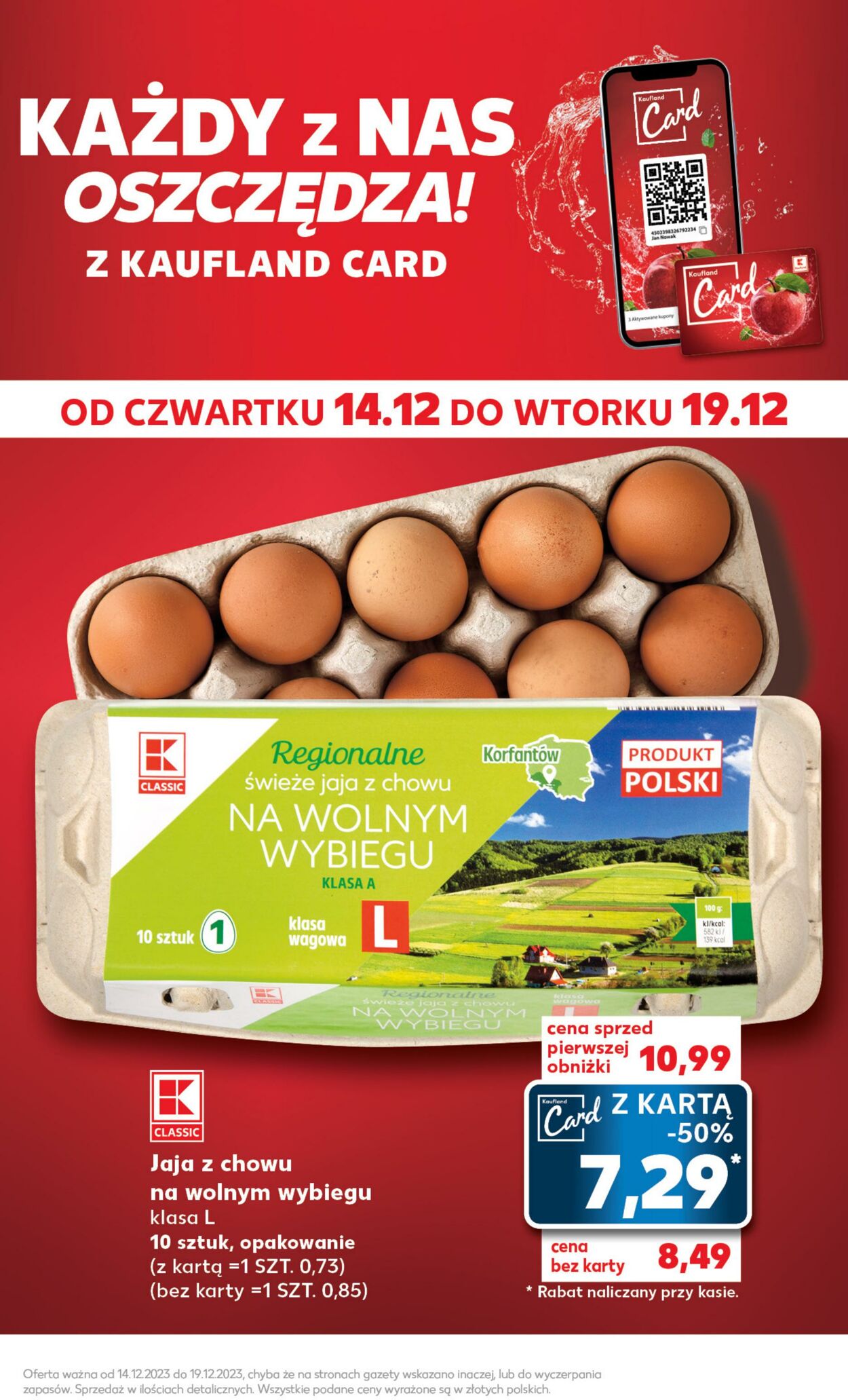 Gazetka Kaufland 18.12.2023 - 19.12.2023