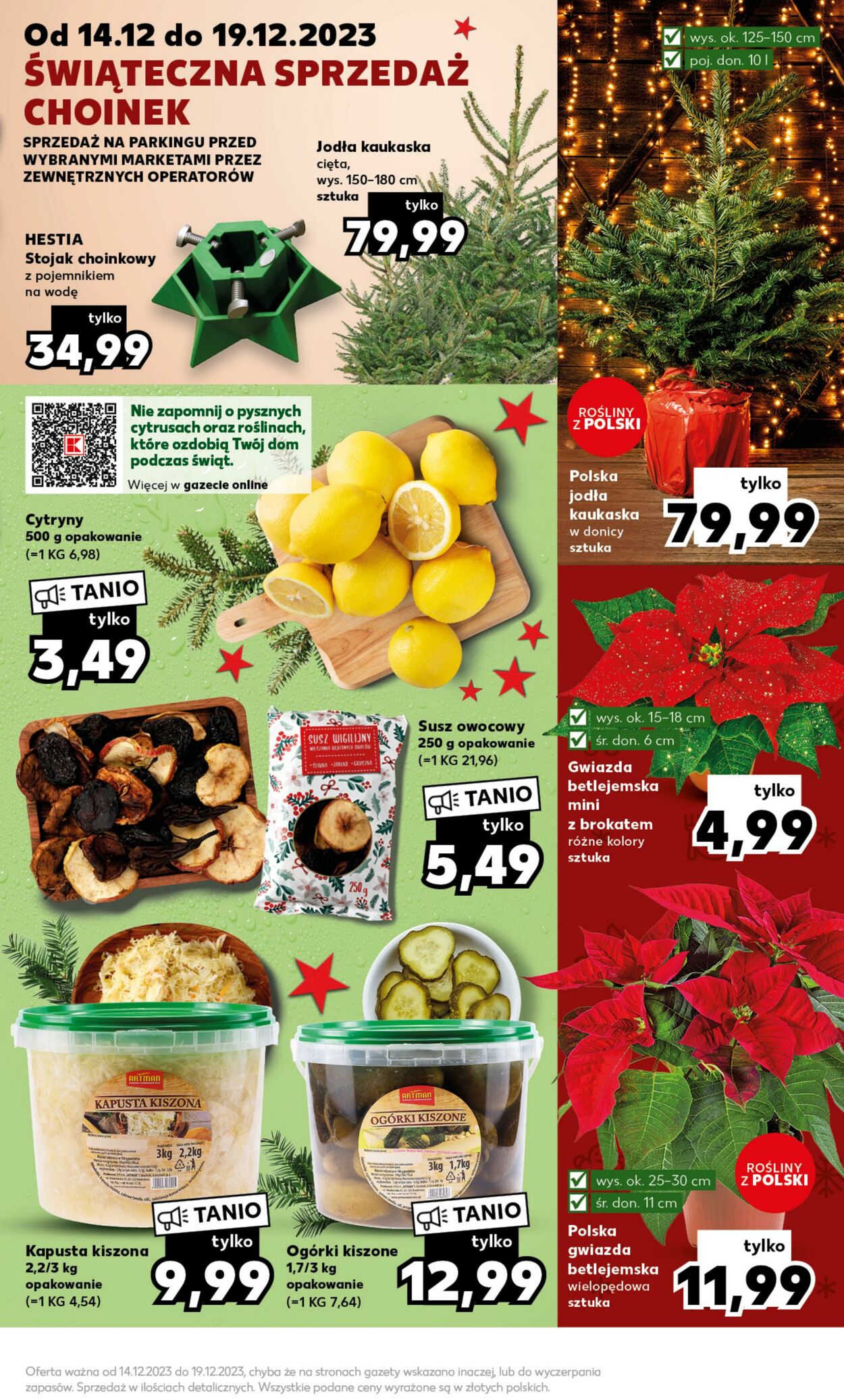 Gazetka Kaufland 18.12.2023 - 19.12.2023