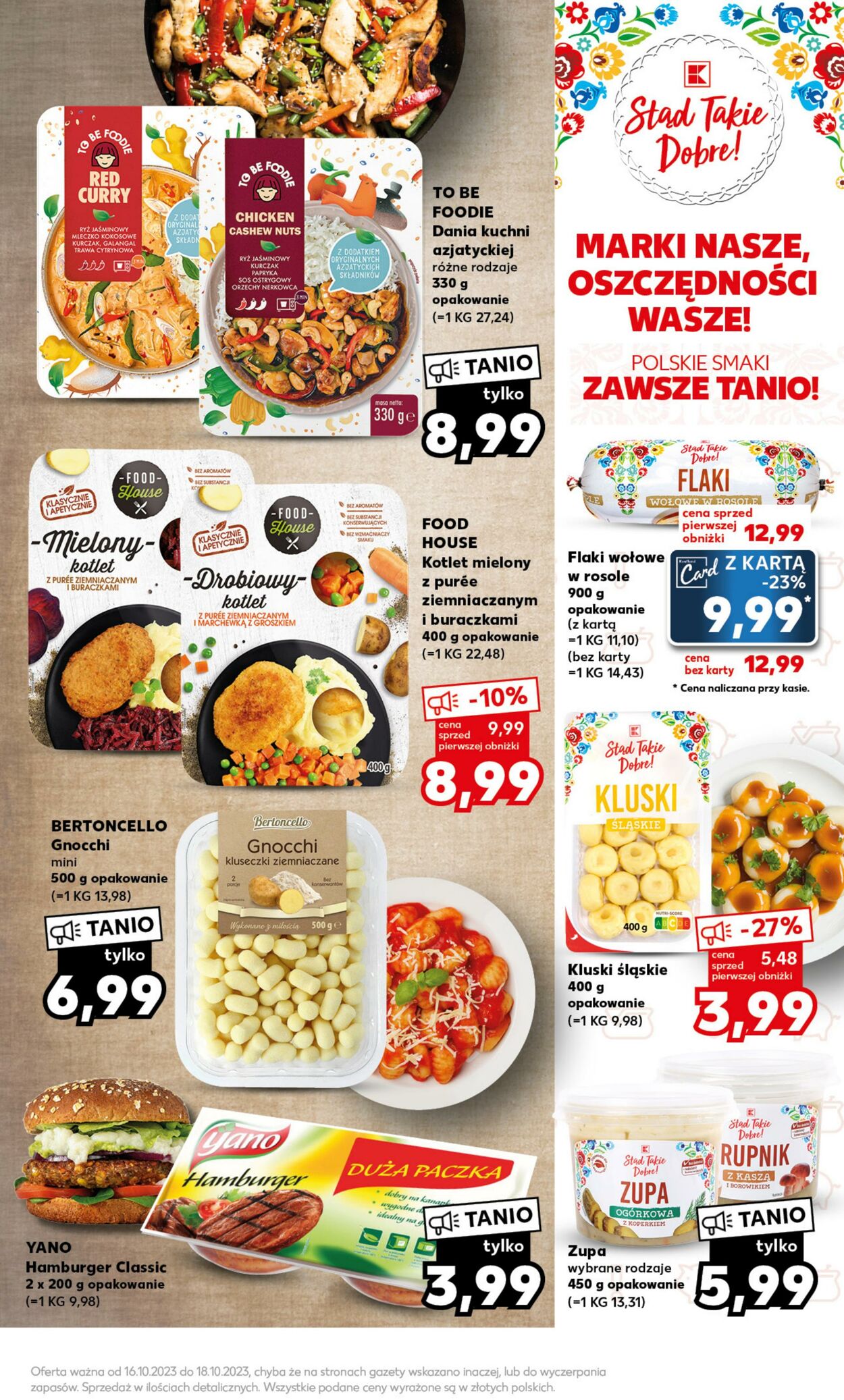 Gazetka Kaufland 16.10.2023 - 18.10.2023