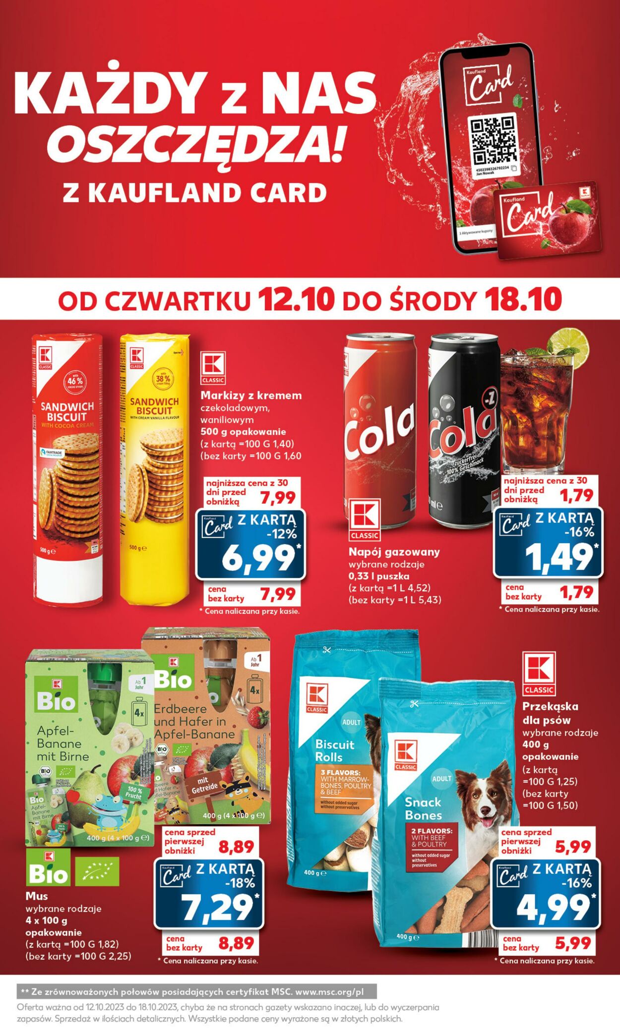 Gazetka Kaufland 16.10.2023 - 18.10.2023