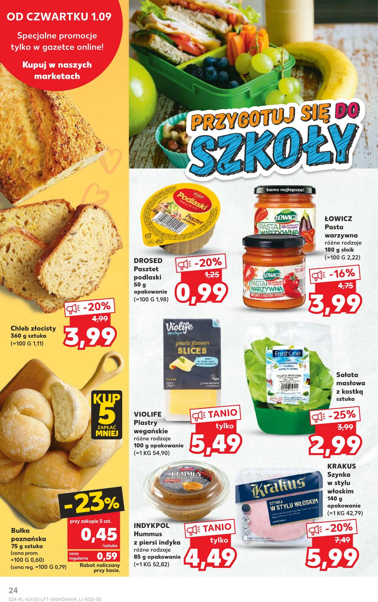 Gazetka Kaufland 01.09.2022 - 07.09.2022