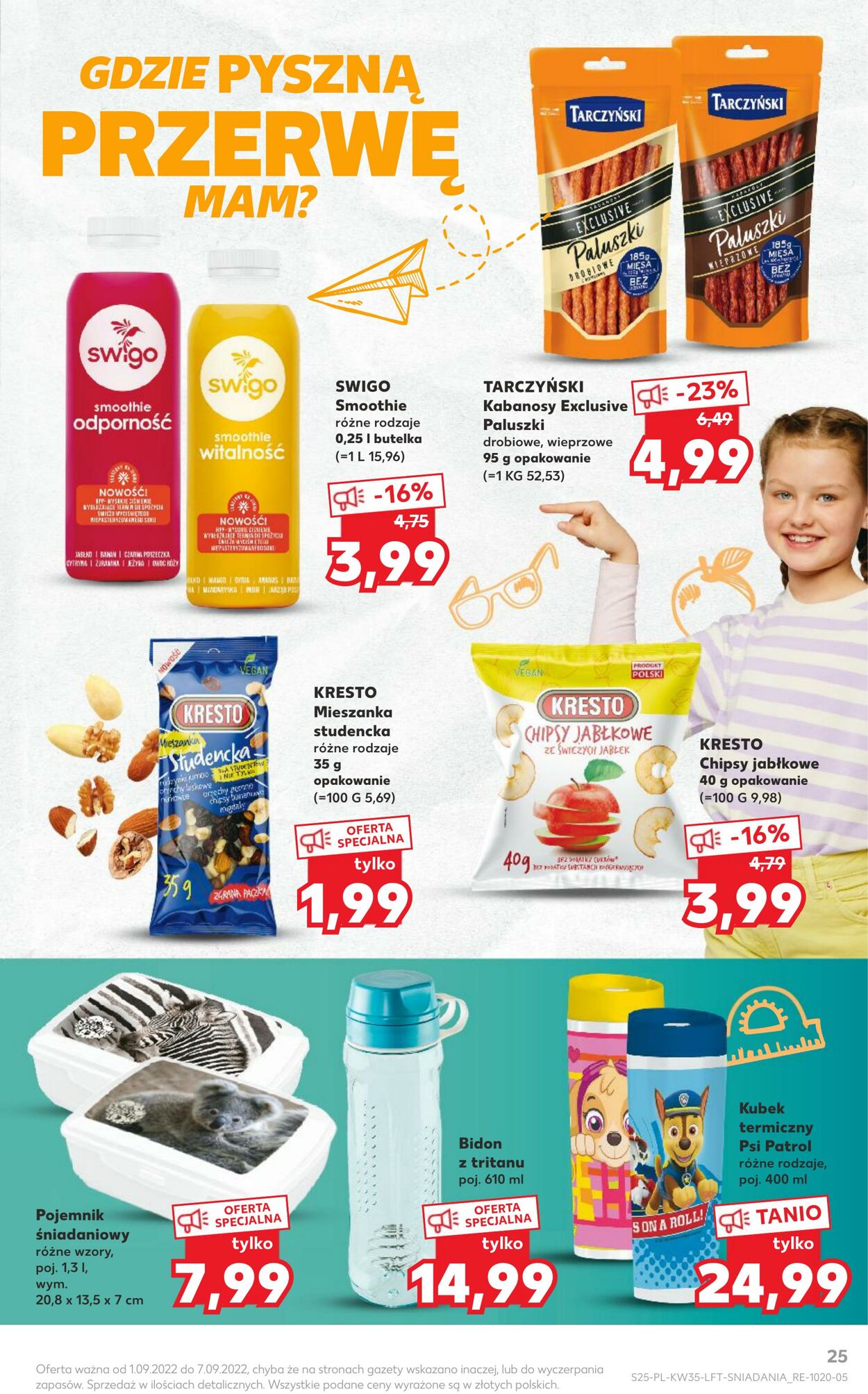 Gazetka Kaufland 01.09.2022 - 07.09.2022