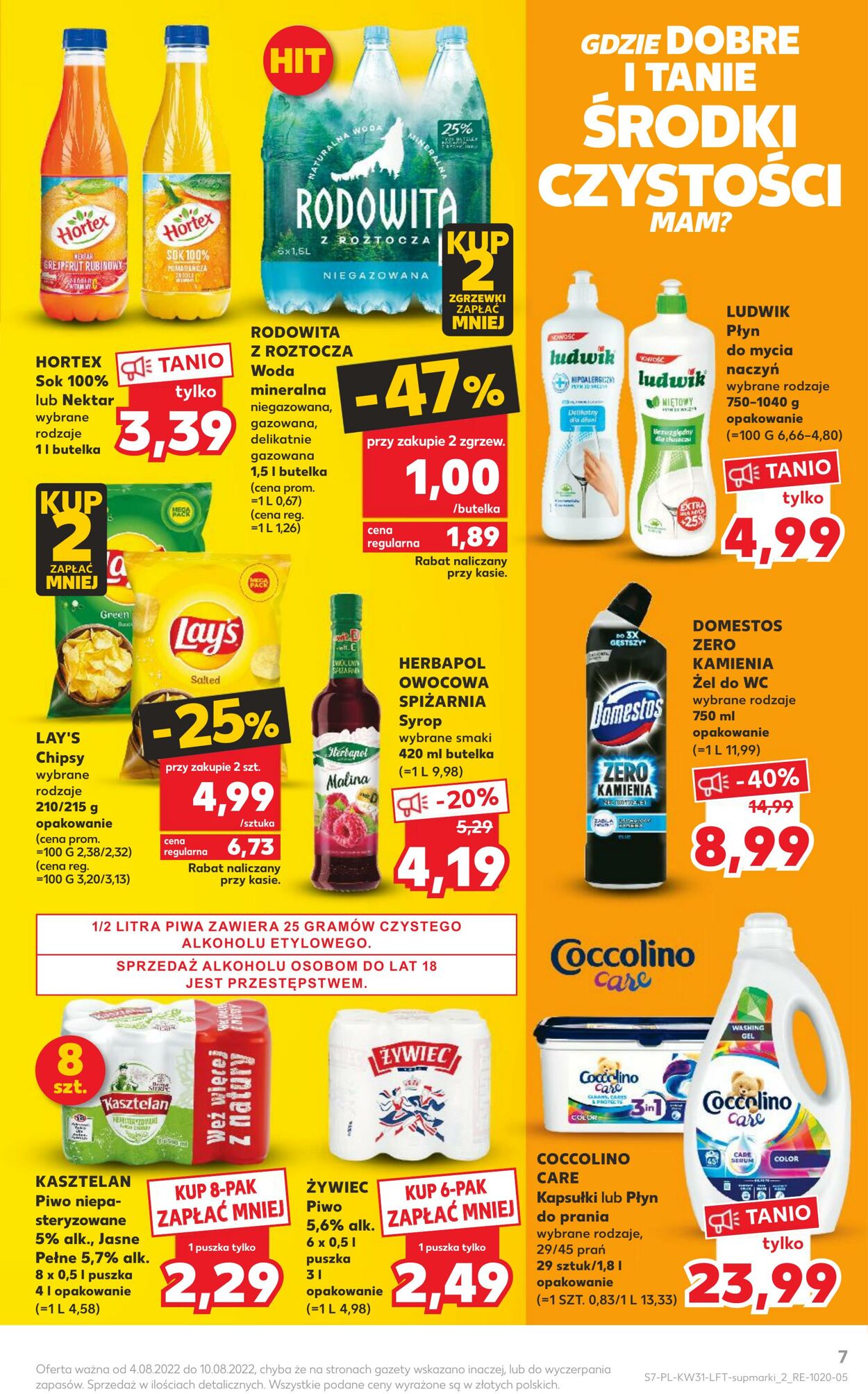 Gazetka Kaufland 04.08.2022 - 10.08.2022