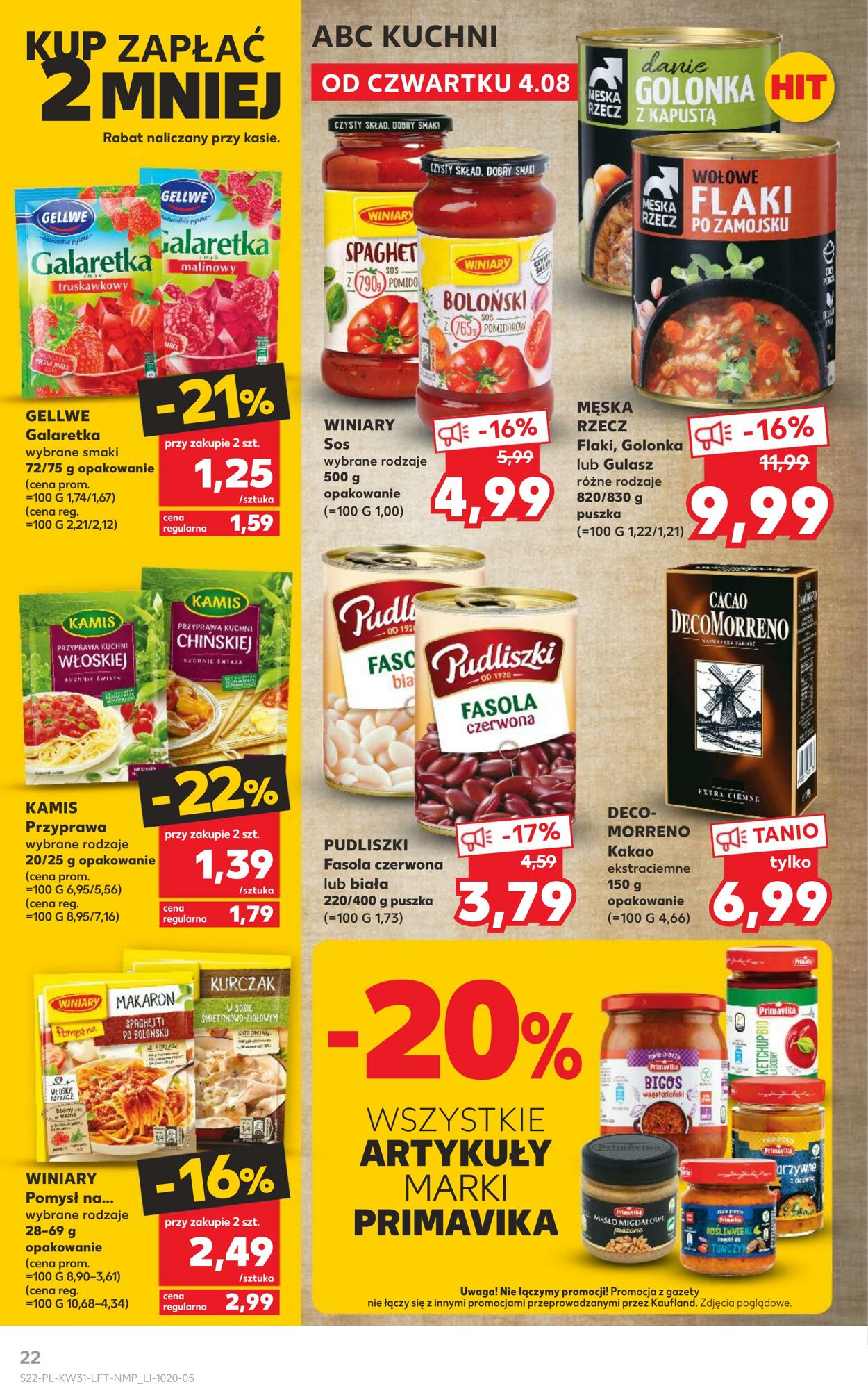 Gazetka Kaufland 04.08.2022 - 10.08.2022