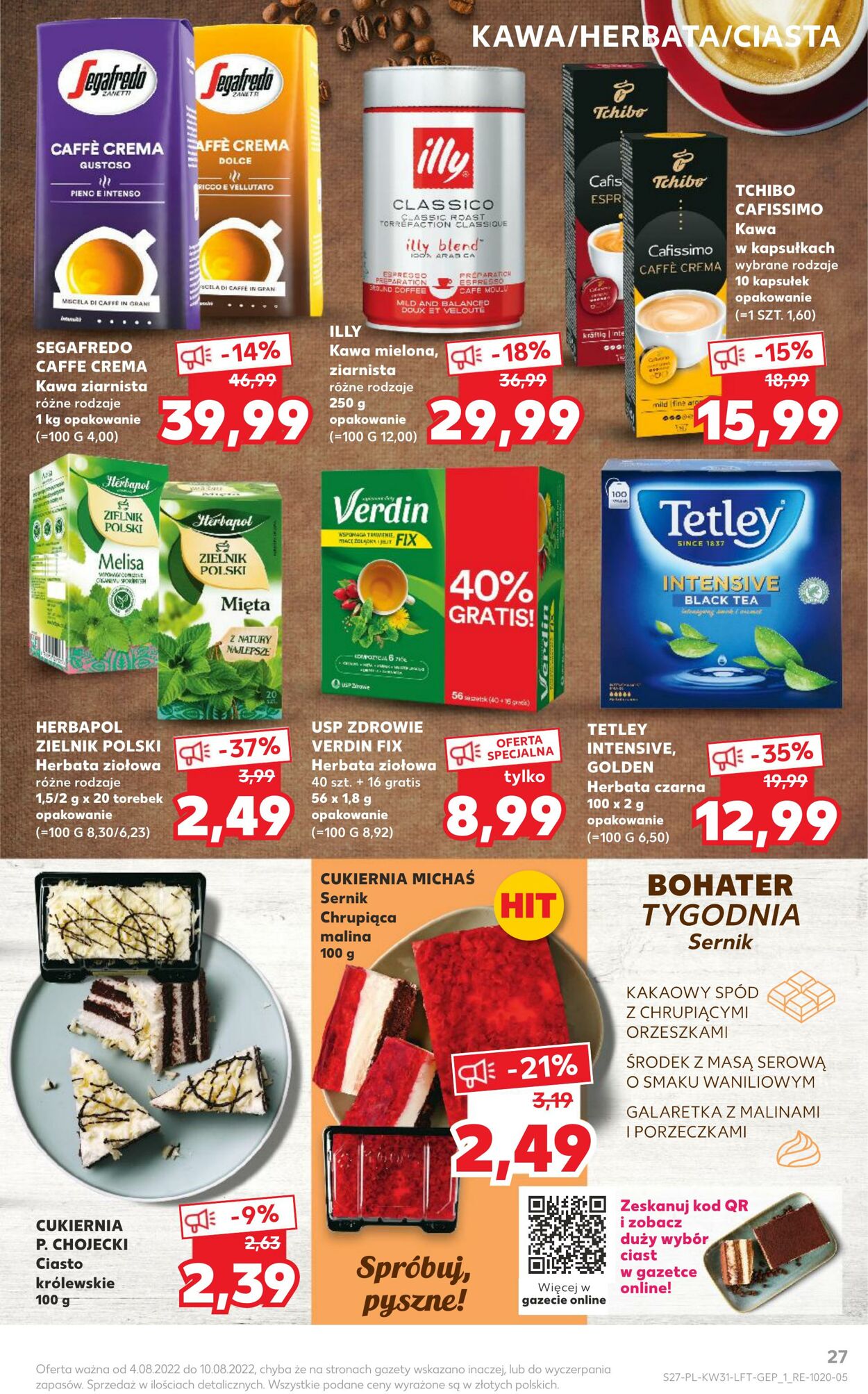 Gazetka Kaufland 04.08.2022 - 10.08.2022