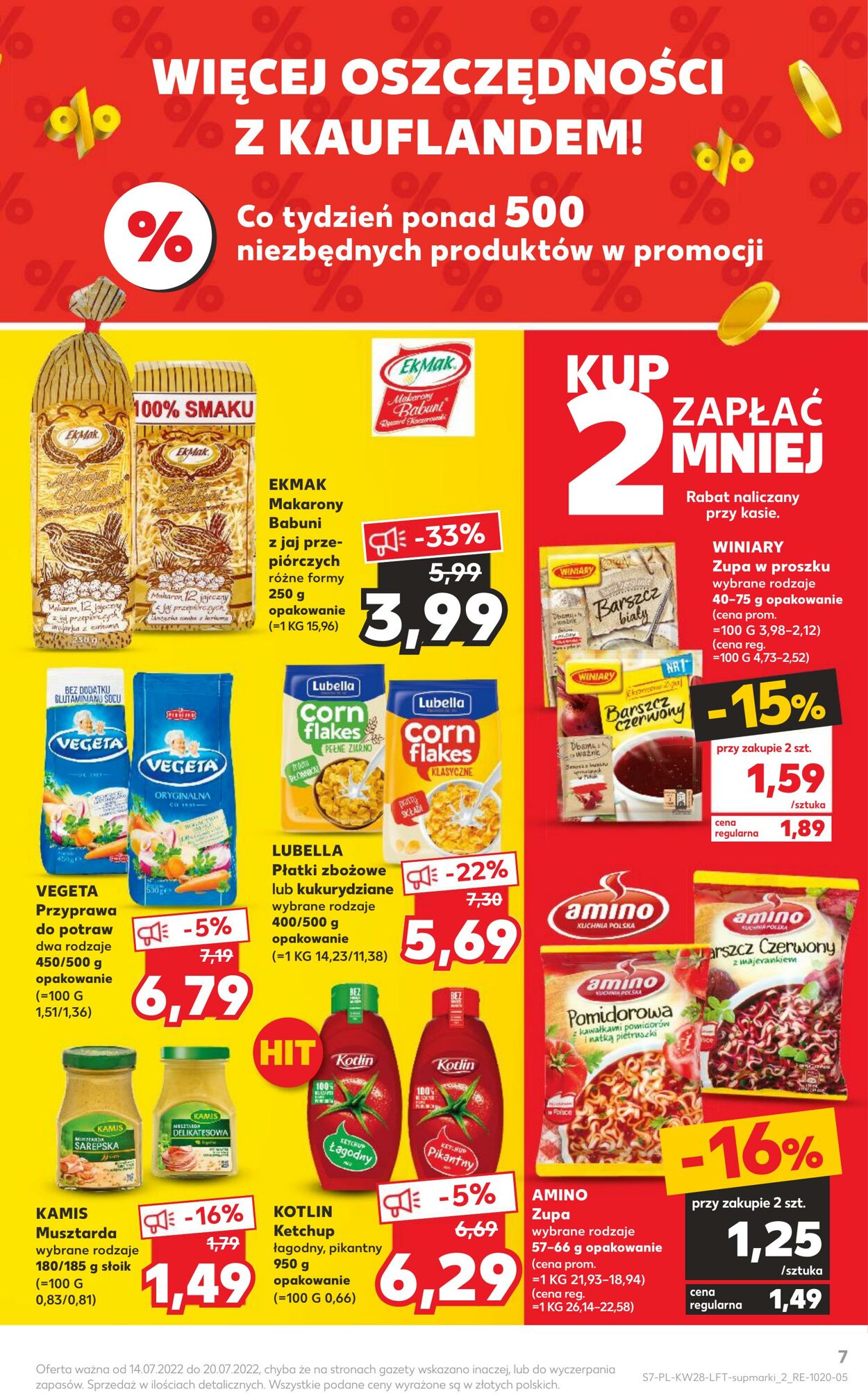 Gazetka Kaufland 14.07.2022 - 20.07.2022