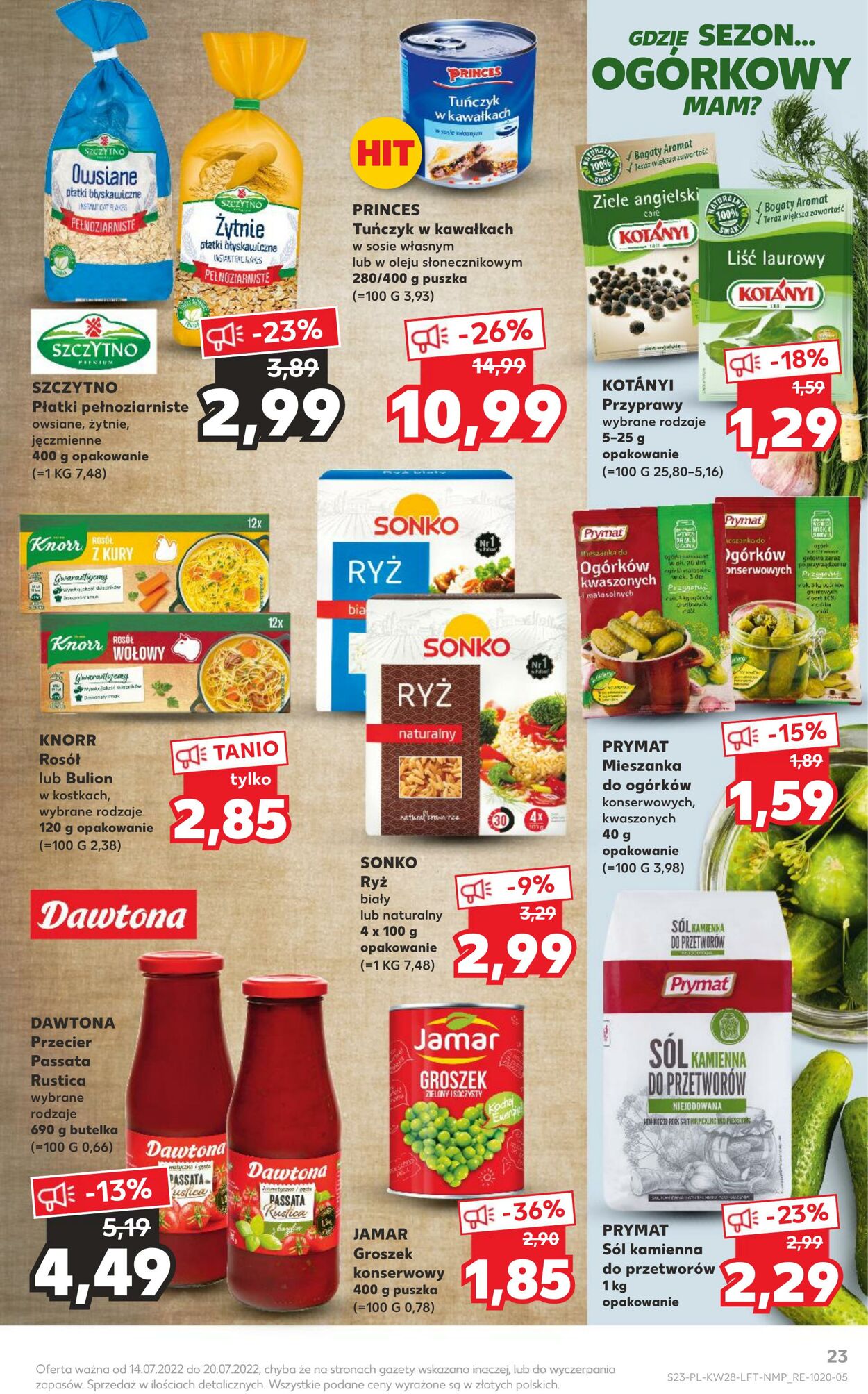 Gazetka Kaufland 14.07.2022 - 20.07.2022