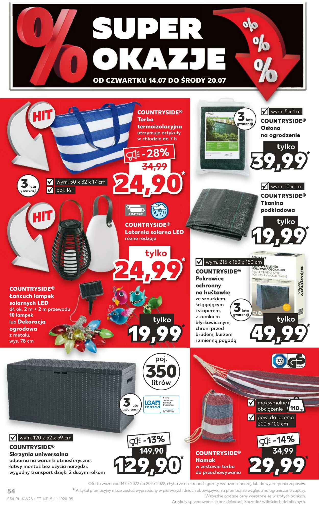 Gazetka Kaufland 14.07.2022 - 20.07.2022