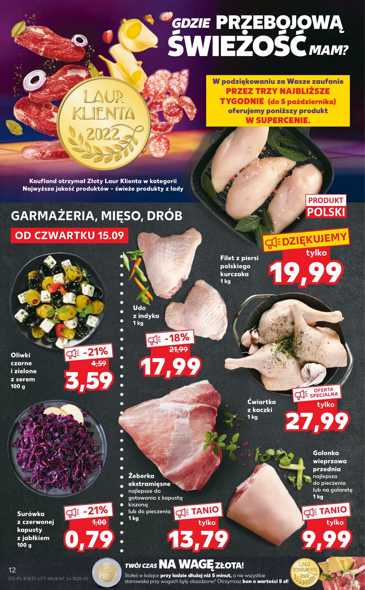 Gazetka Kaufland 15.09.2022 - 21.09.2022