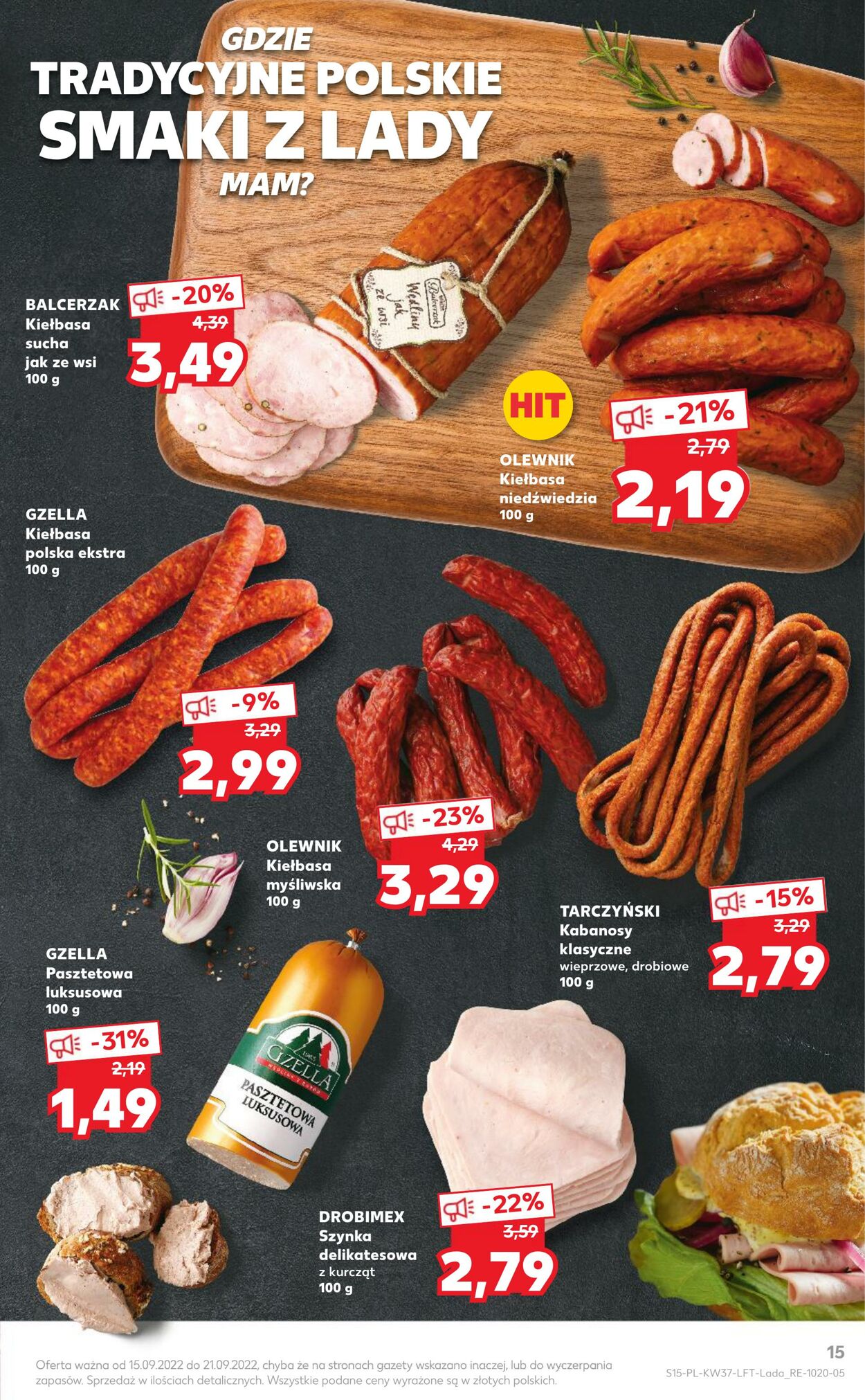 Gazetka Kaufland 15.09.2022 - 21.09.2022