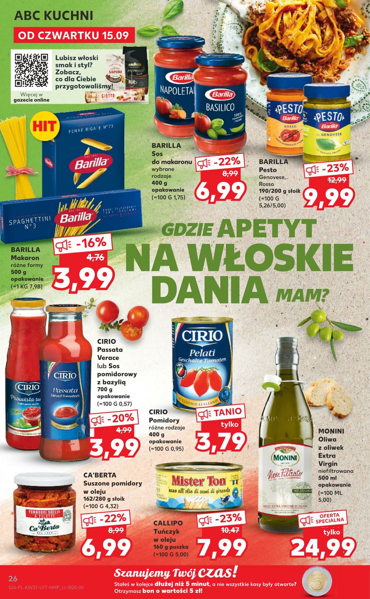 Gazetka Kaufland 15.09.2022 - 21.09.2022