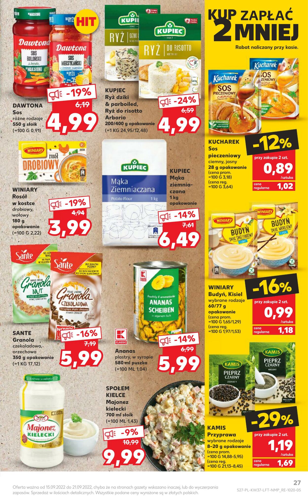 Gazetka Kaufland 15.09.2022 - 21.09.2022