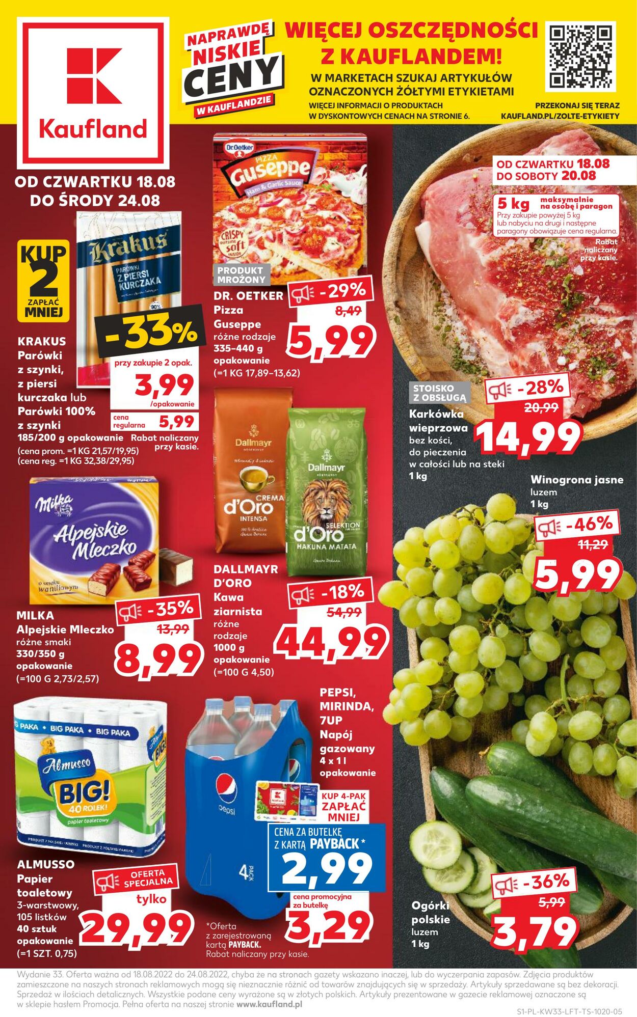 Gazetka Kaufland 18.08.2022 - 24.08.2022