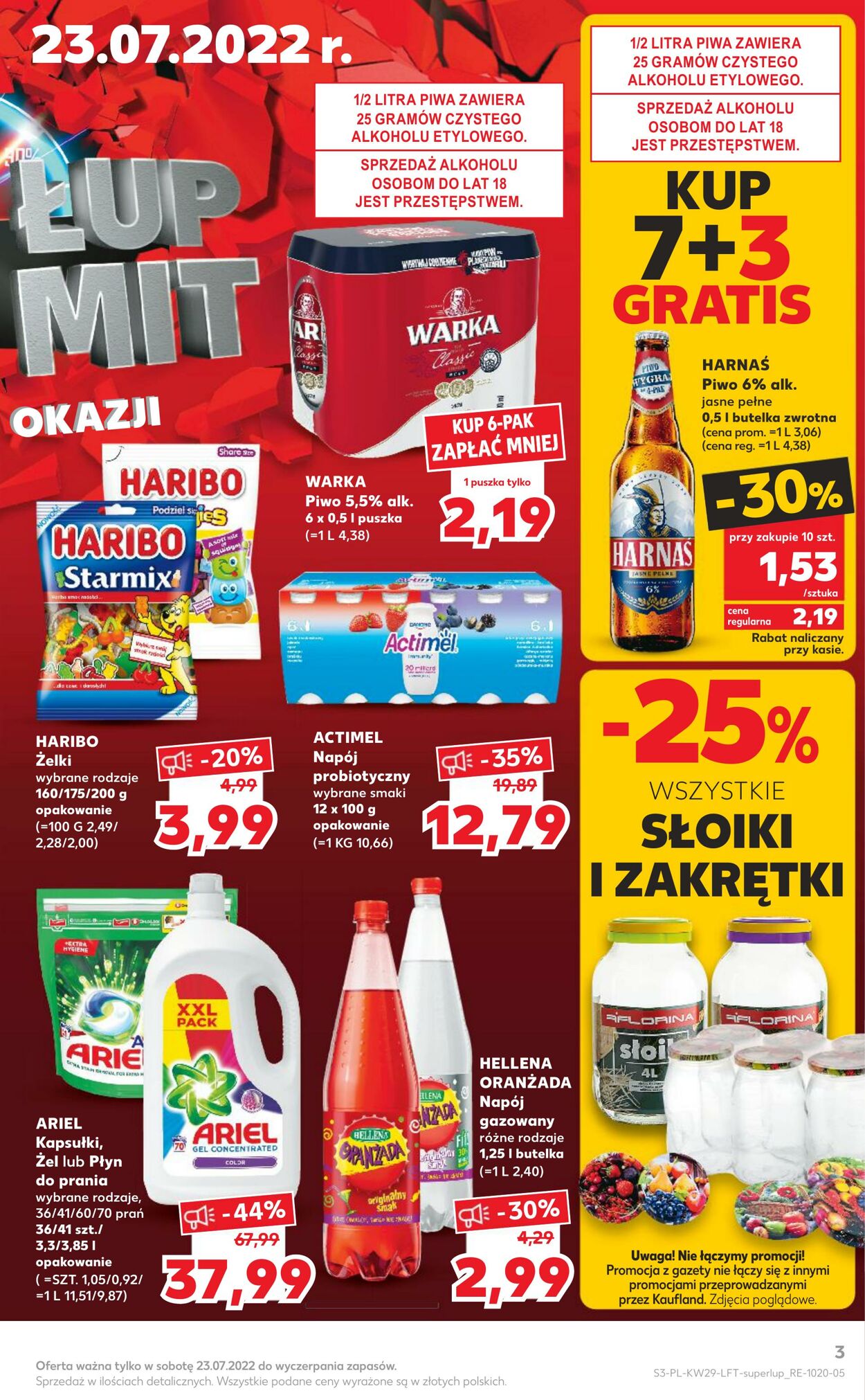 Gazetka Kaufland 21.07.2022 - 27.07.2022