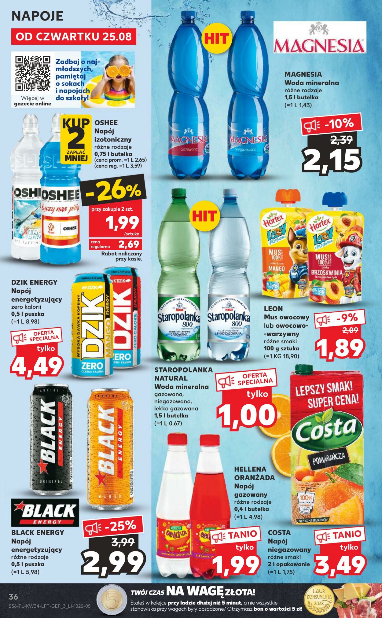 Gazetka Kaufland 25.08.2022 - 31.08.2022