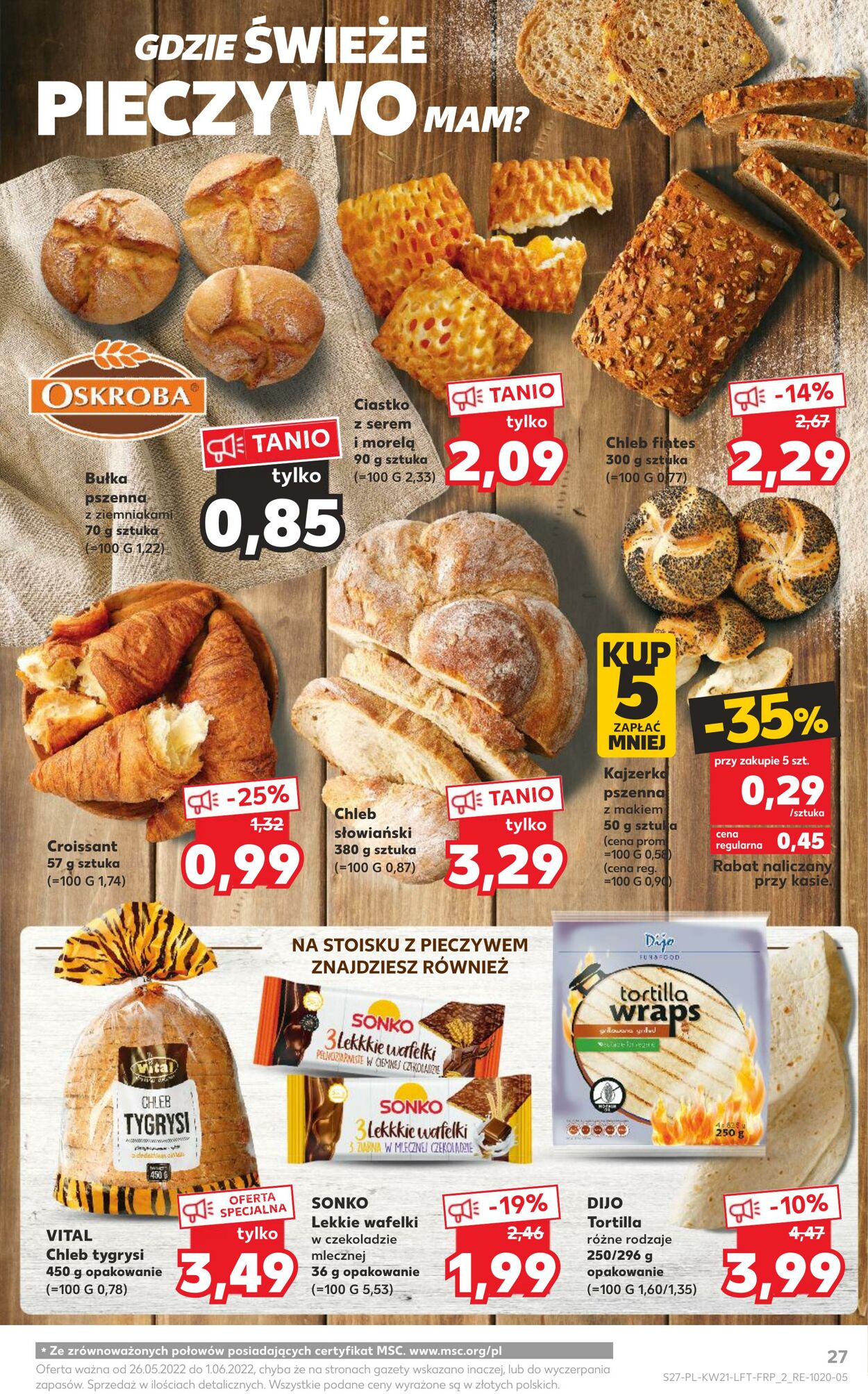 Gazetka Kaufland 26.05.2022 - 01.06.2022