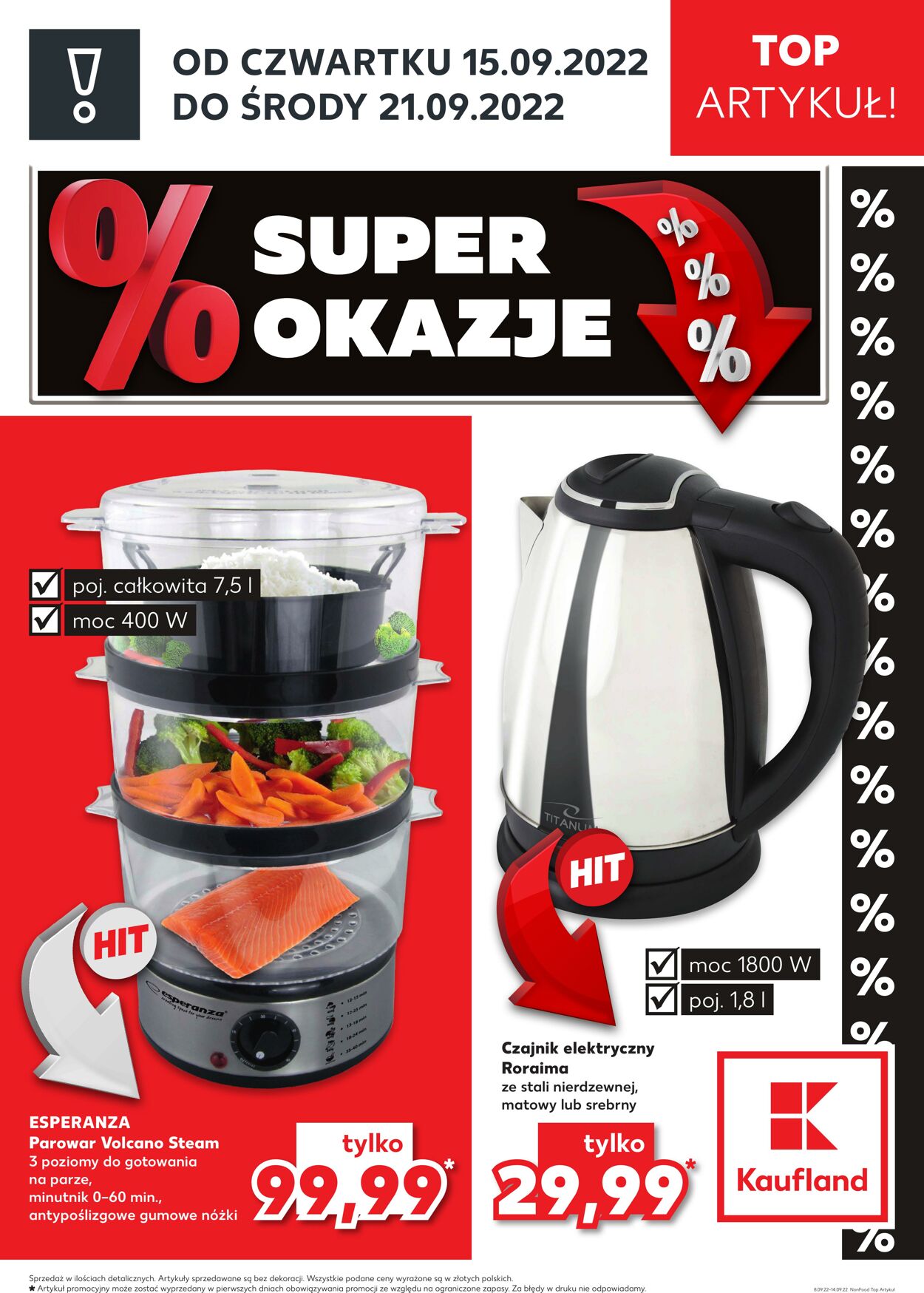 Gazetka Kaufland 15.09.2022 - 21.09.2022