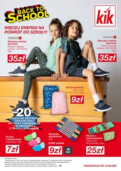 Gazetka KIK 18.08.2025 - 18.09.2025