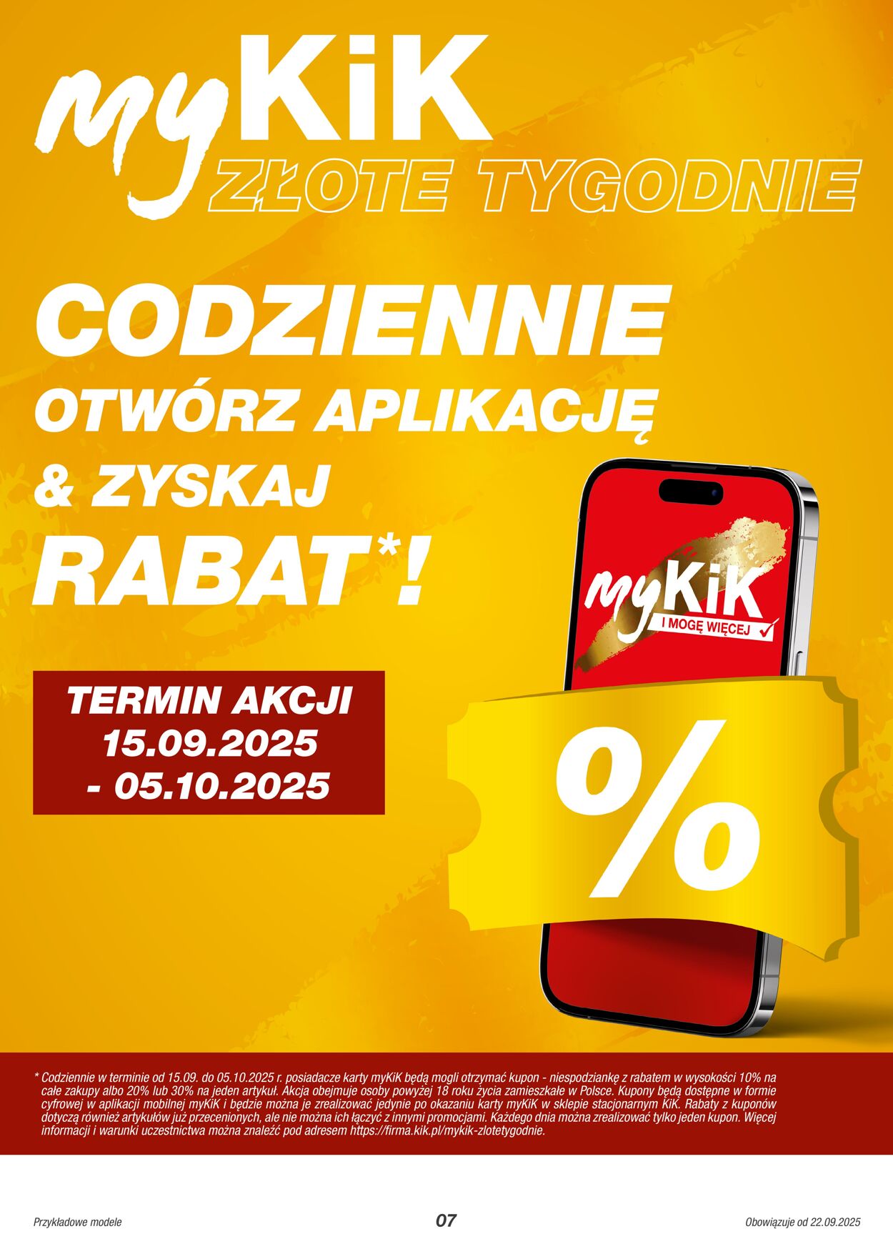 Gazetka KIK 22.09.2025 - 22.10.2025