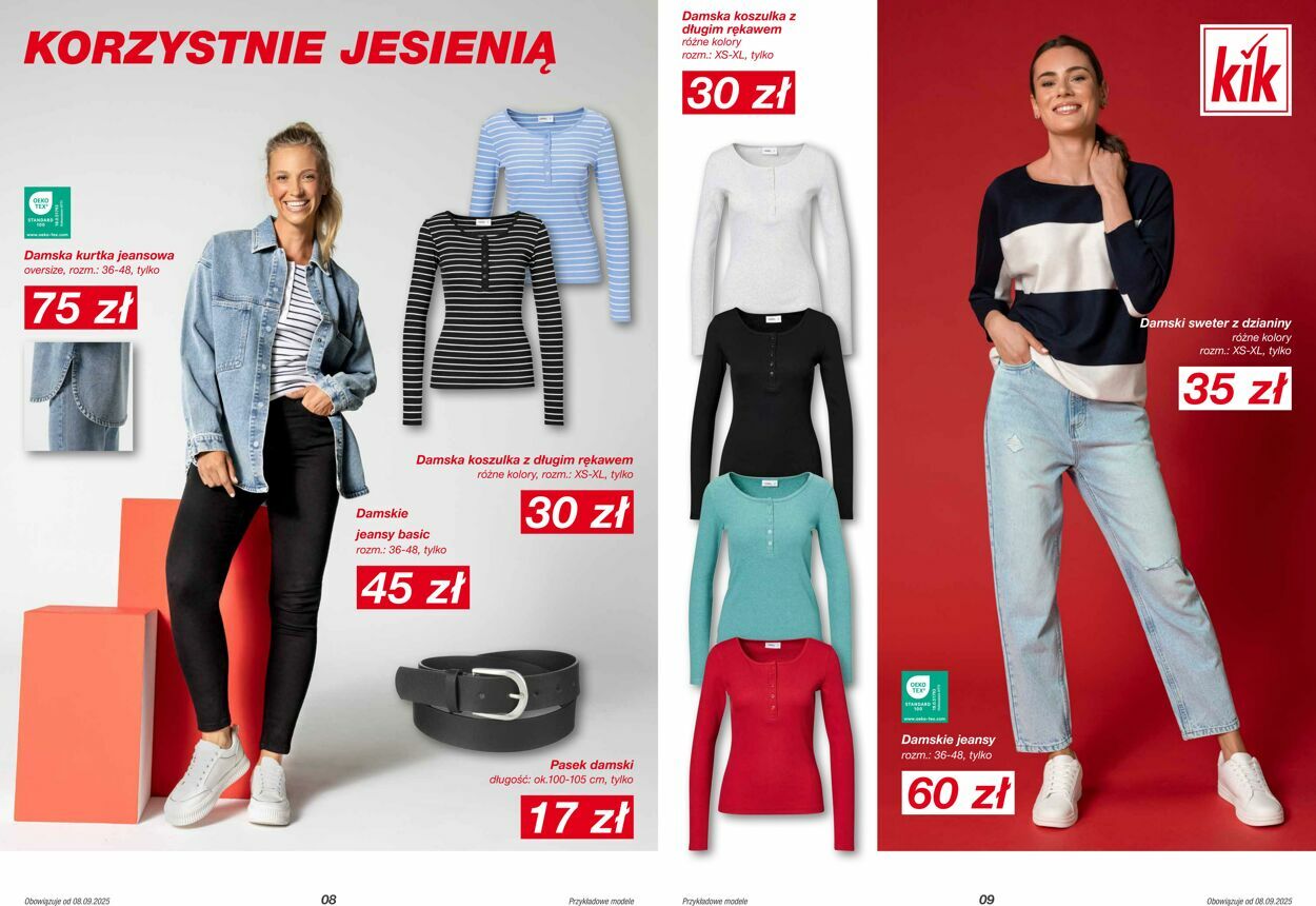 Gazetka KIK 08.09.2025 - 08.10.2025