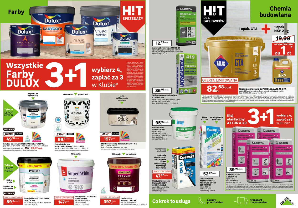 Gazetka Leroy Merlin 02.12.2025 - 26.12.2025