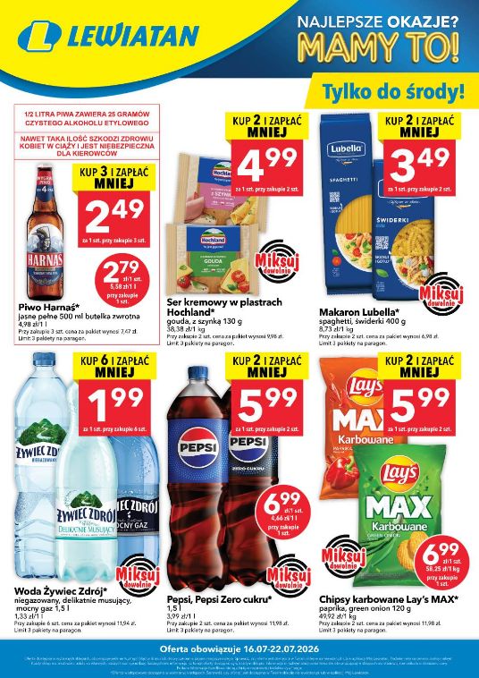 Gazetka Lewiatan 16.07.2026 - 22.07.2026