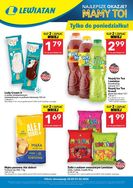 Gazetka Lewiatan 28.05.2026 - 03.06.2026