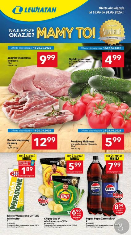 Gazetka Lewiatan 11.06.2026 - 17.06.2026