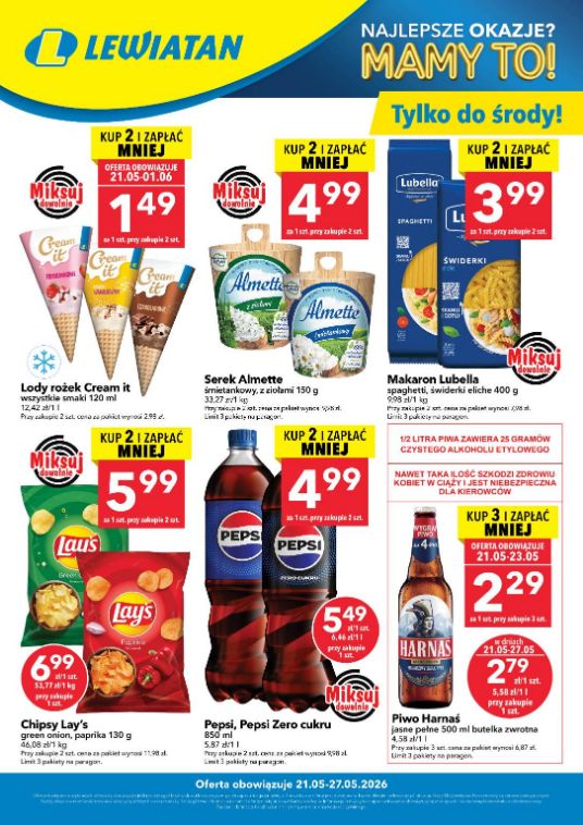 Gazetka Lewiatan 21.05.2026 - 27.05.2026