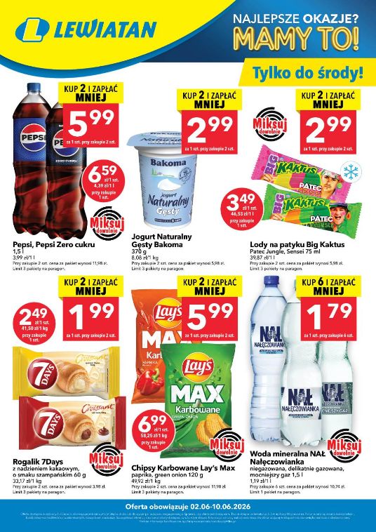 Gazetka Lewiatan 04.06.2026 - 10.06.2026