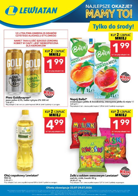 Gazetka Lewiatan 16.07.2026 - 22.07.2026