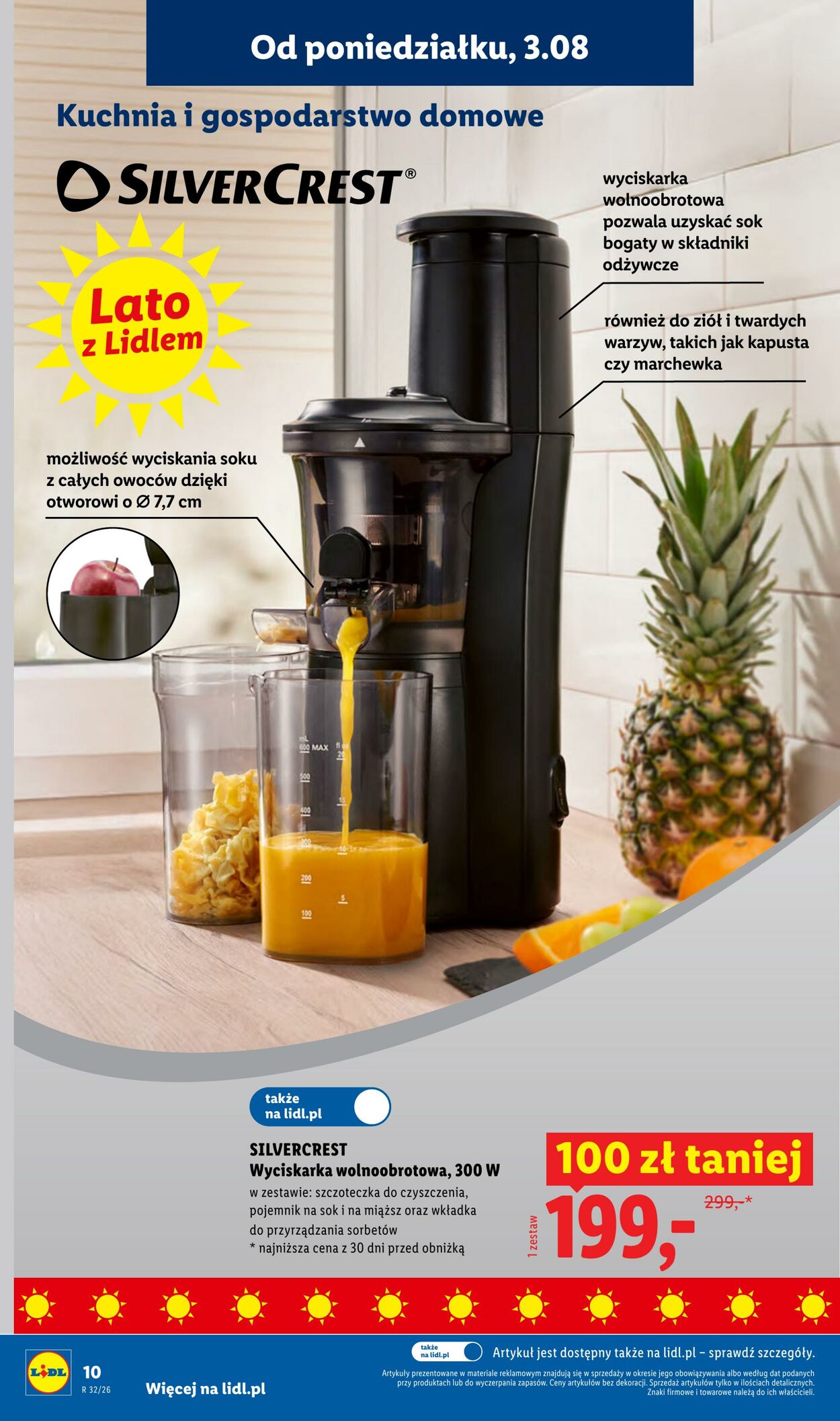 Gazetka Lidl 03.08.2026 - 08.08.2026