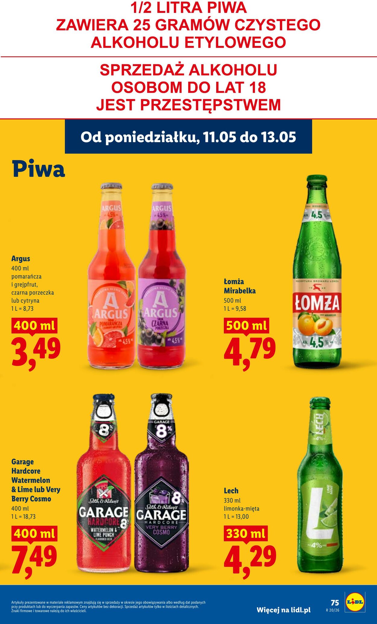 Gazetka Lidl 11.05.2026 - 13.05.2026