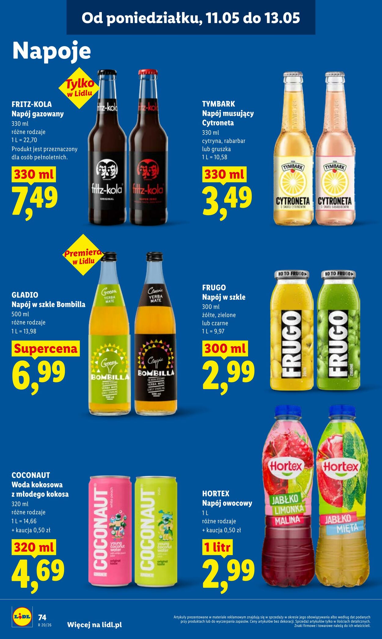 Gazetka Lidl 11.05.2026 - 13.05.2026