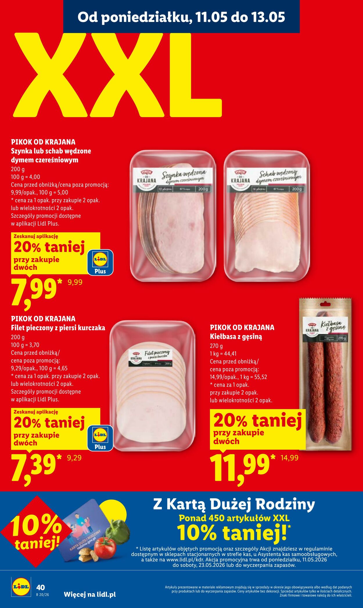 Gazetka Lidl 11.05.2026 - 13.05.2026