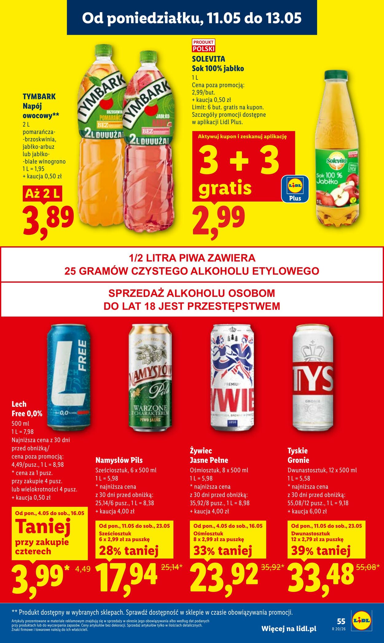 Gazetka Lidl 11.05.2026 - 13.05.2026