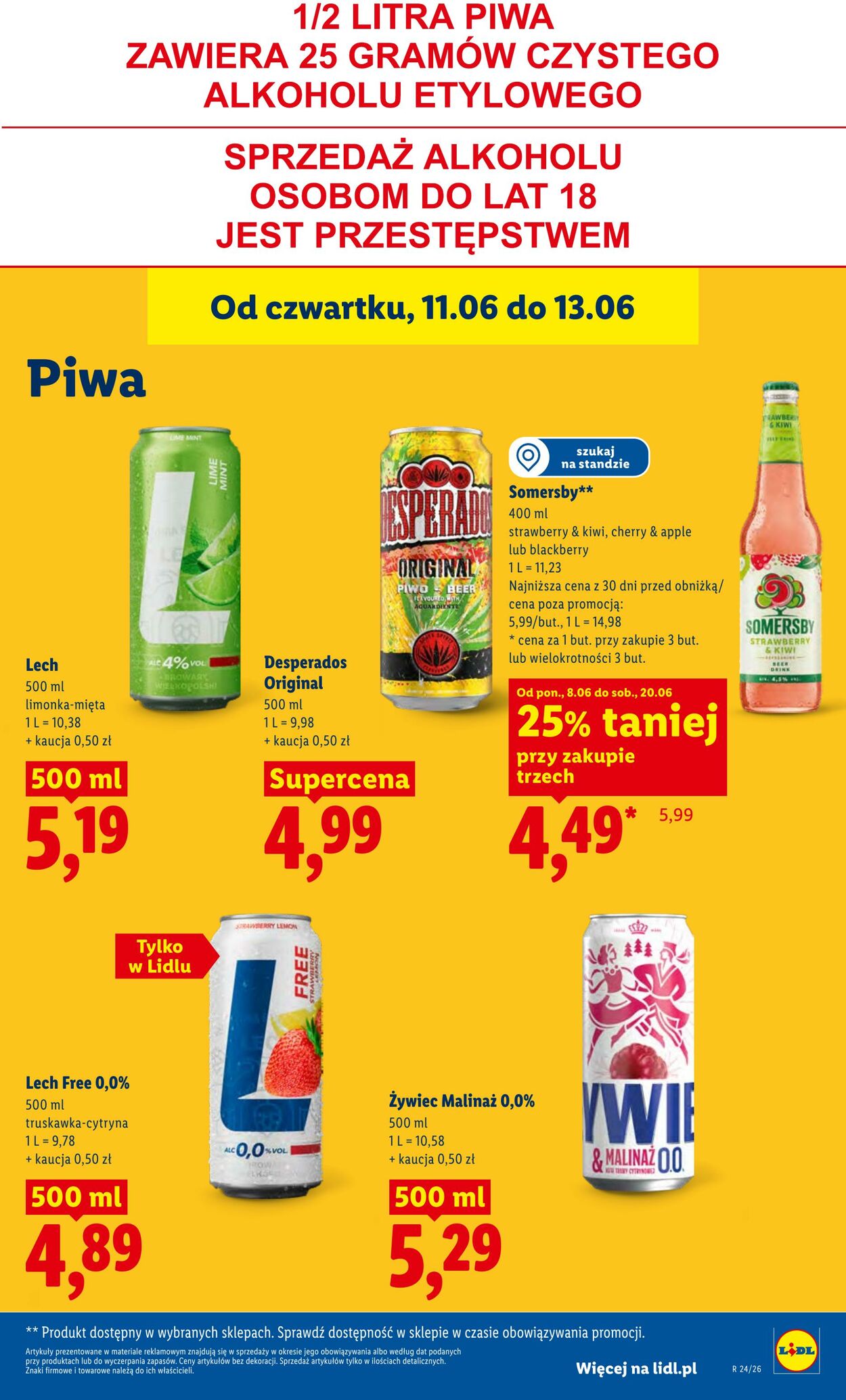 Gazetka Lidl 11.06.2026 - 13.06.2026