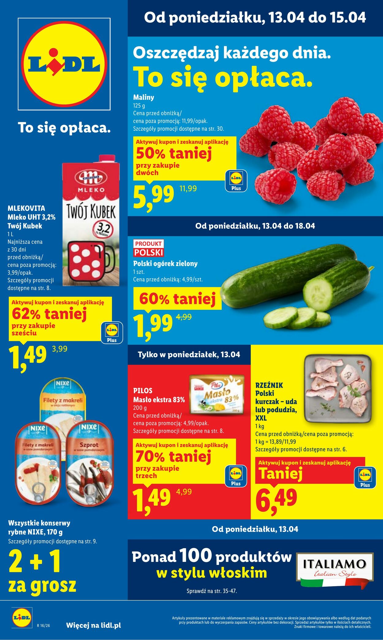 Gazetka Lidl 13.04.2026 - 15.04.2026