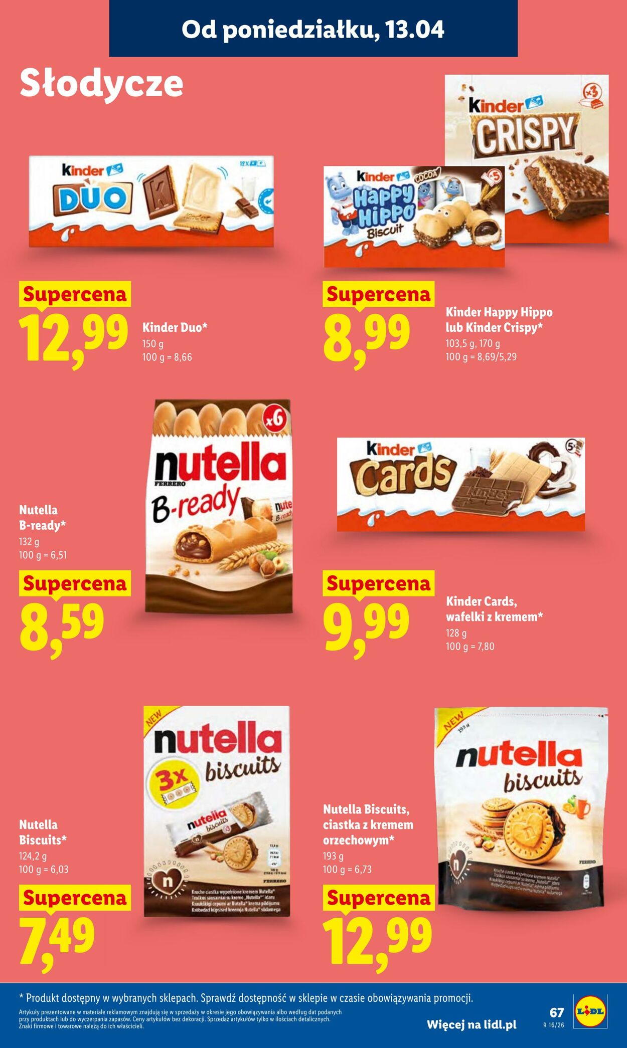 Gazetka Lidl 13.04.2026 - 15.04.2026