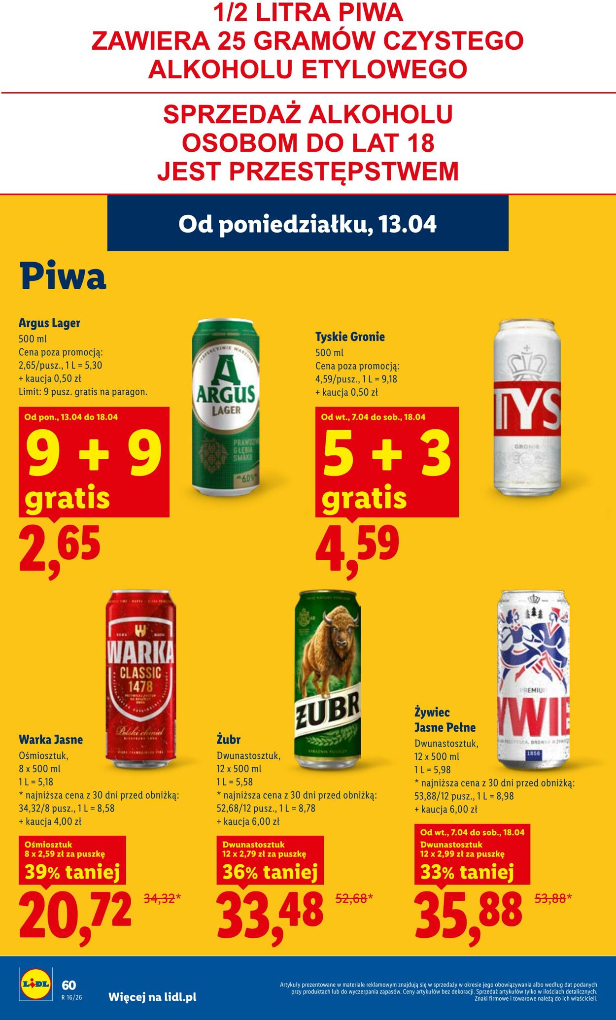Gazetka Lidl 13.04.2026 - 15.04.2026
