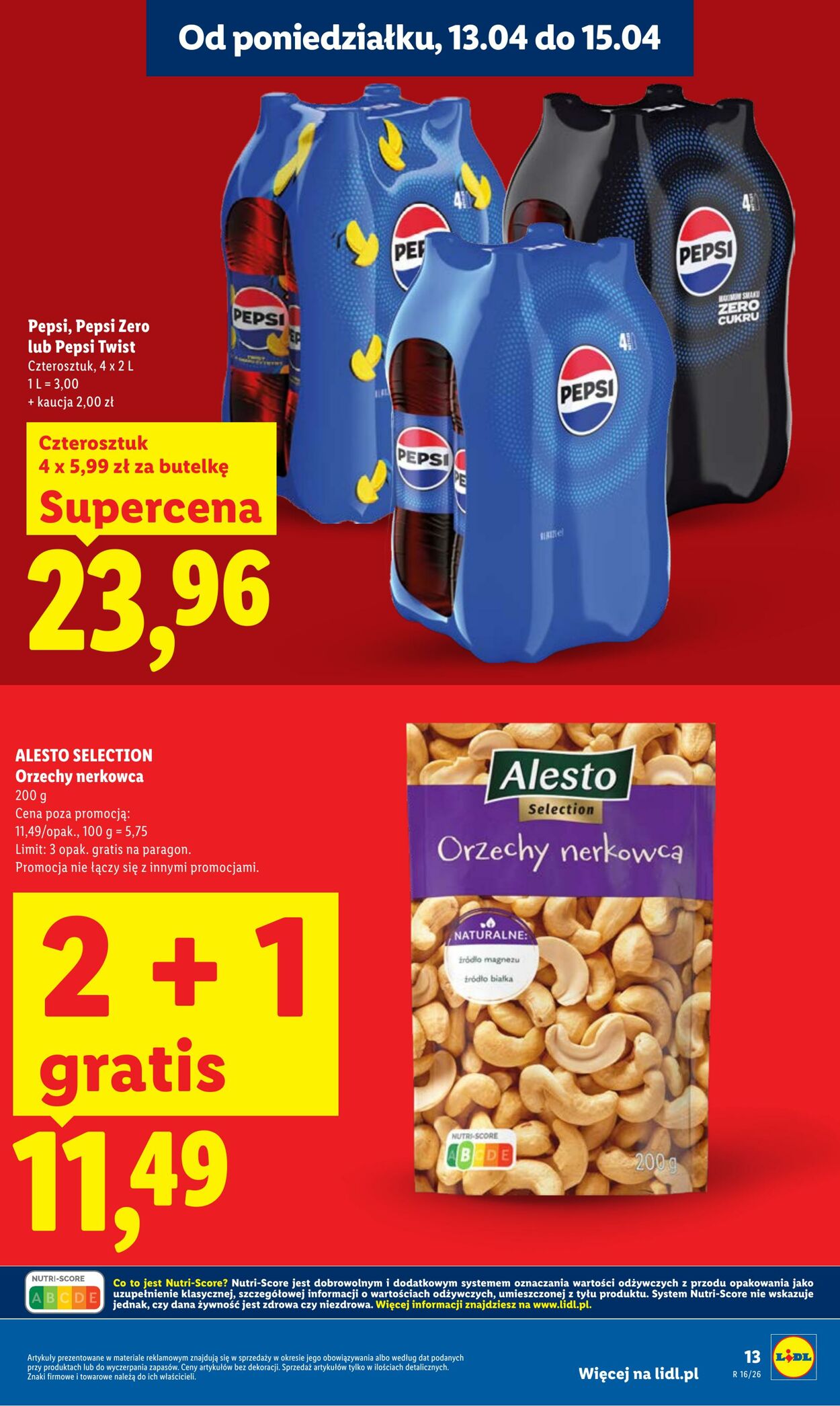Gazetka Lidl 13.04.2026 - 15.04.2026