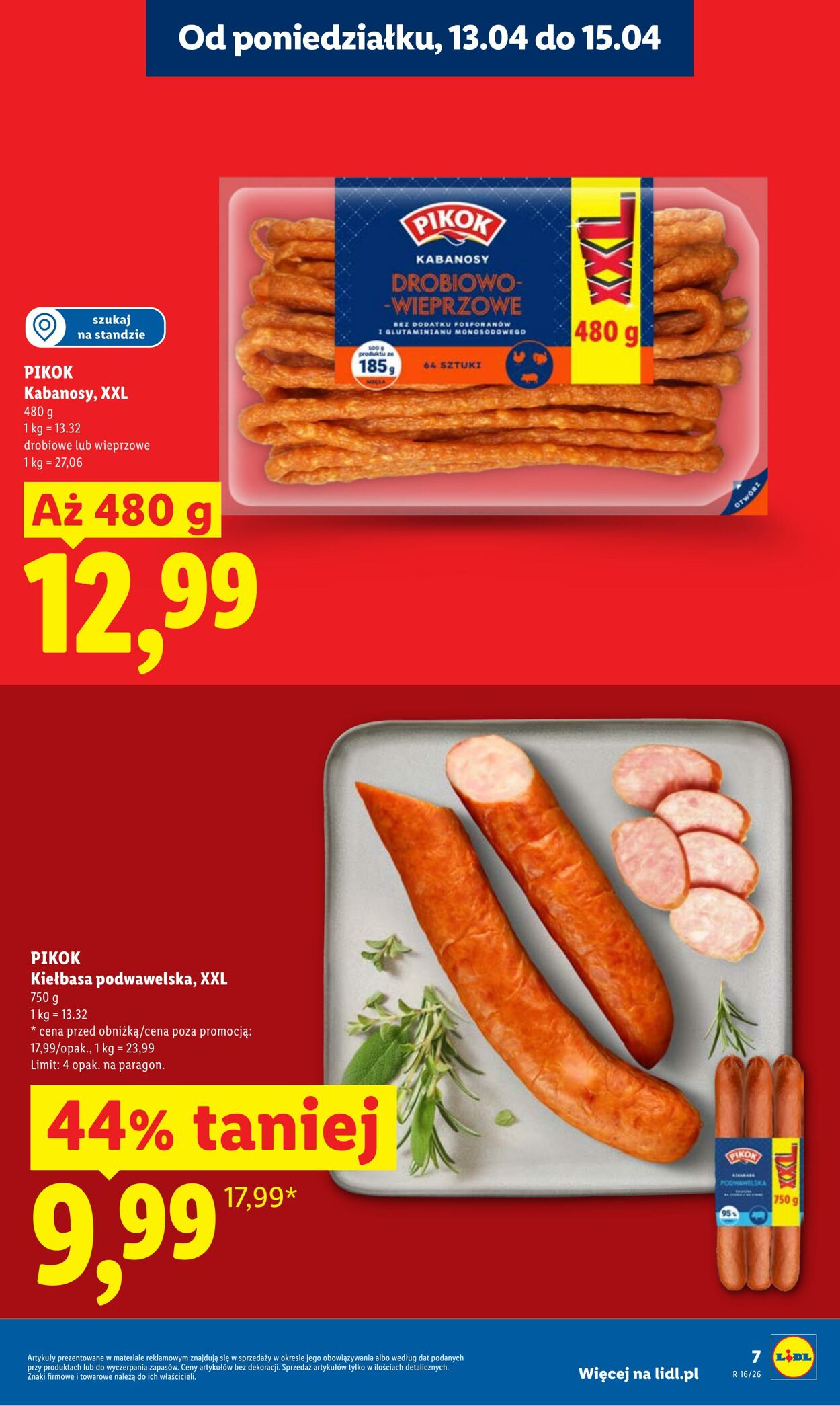 Gazetka Lidl 13.04.2026 - 15.04.2026