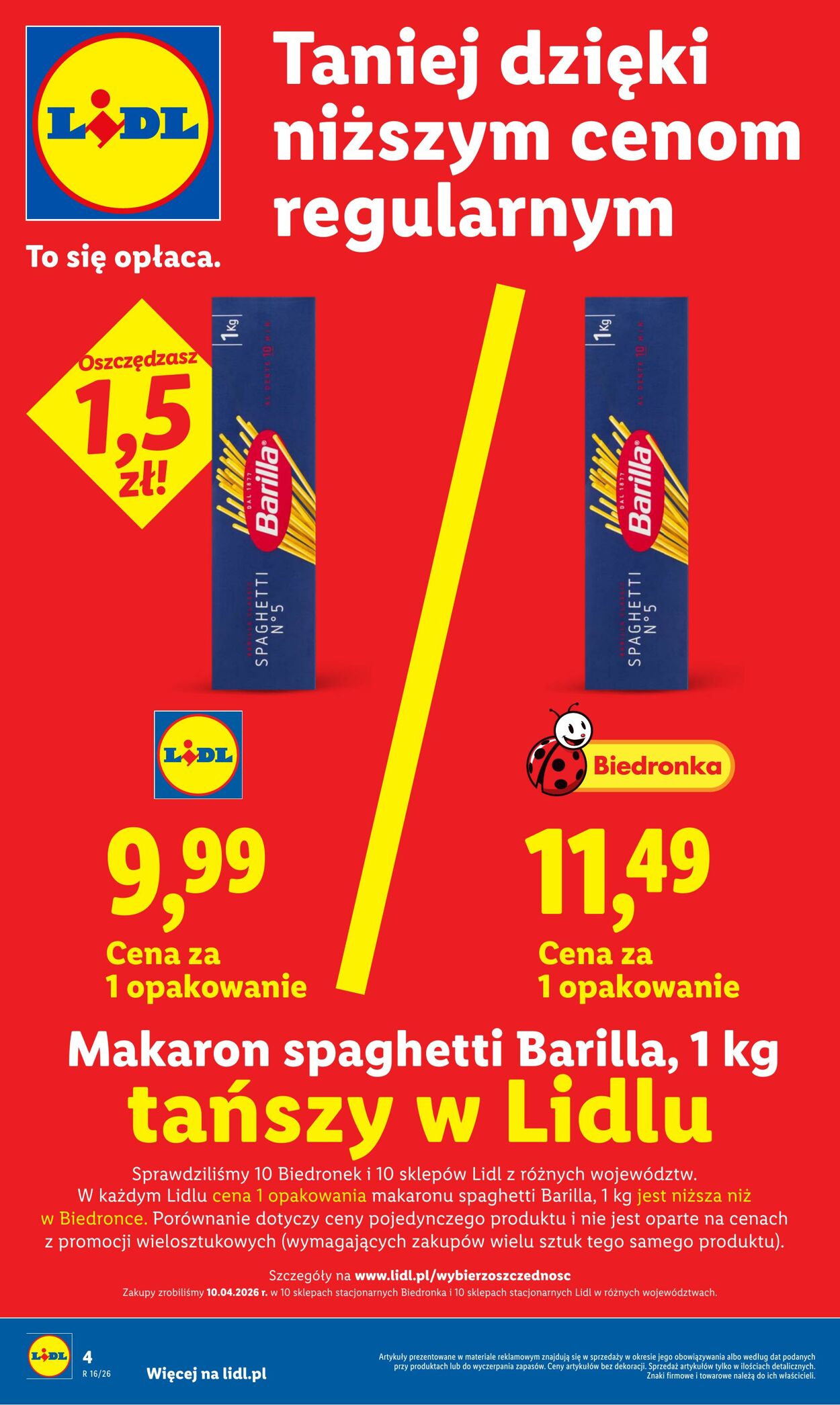 Gazetka Lidl 13.04.2026 - 15.04.2026