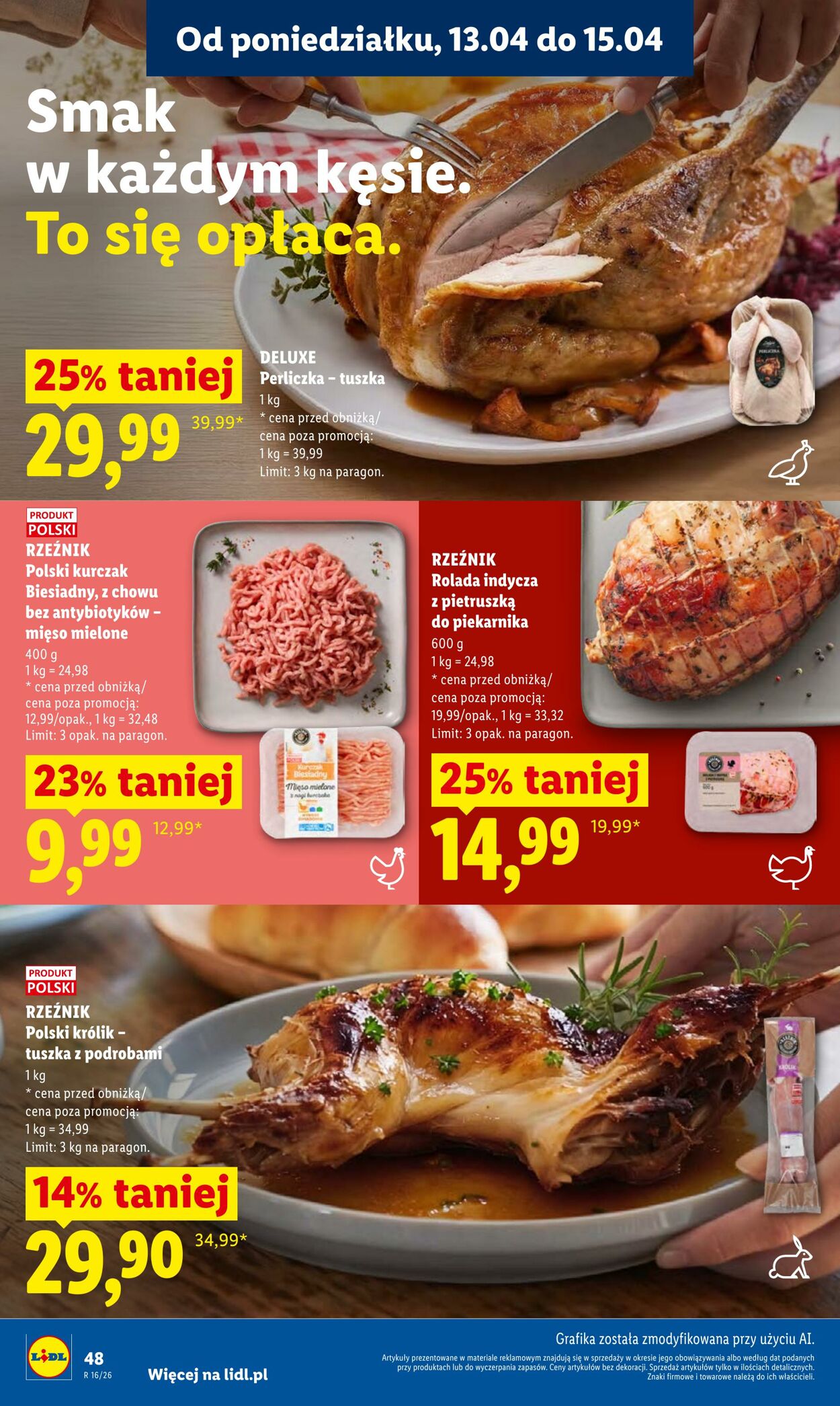 Gazetka Lidl 13.04.2026 - 15.04.2026